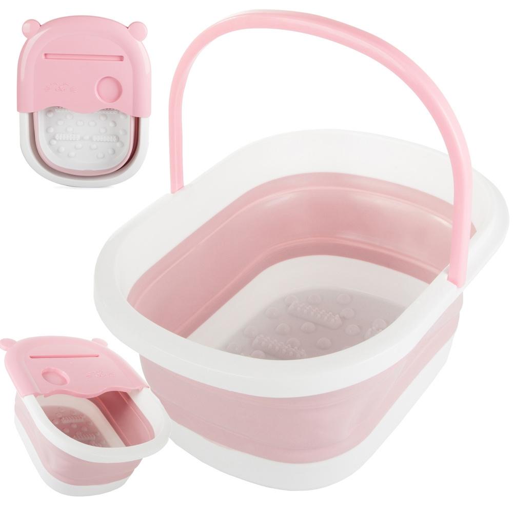 Sammenleggbart Fotbad - Balje - Pink