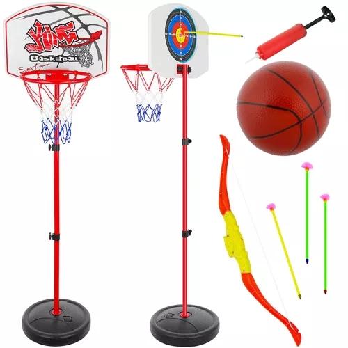2-i-1 Basketball & Bueskyting / Lekebue for Barn - Presisjonsskyting