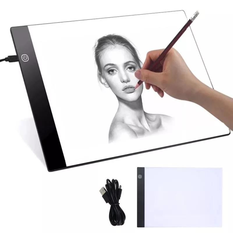 A4 LED Tegnebrett - Lysbord / Lysplate - Portabel