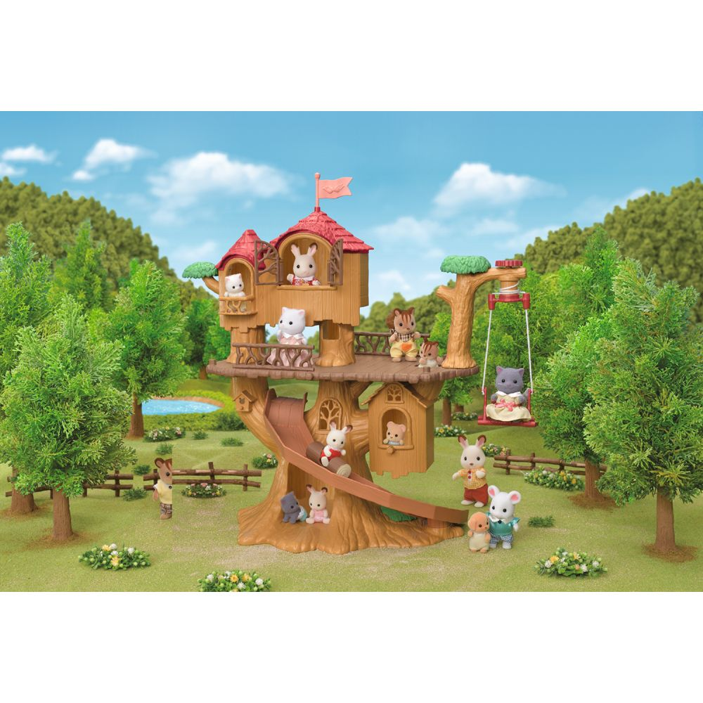 Sylvanian Families Treetop House Gavesett - Camping Sylvanian Families lekesett 5668