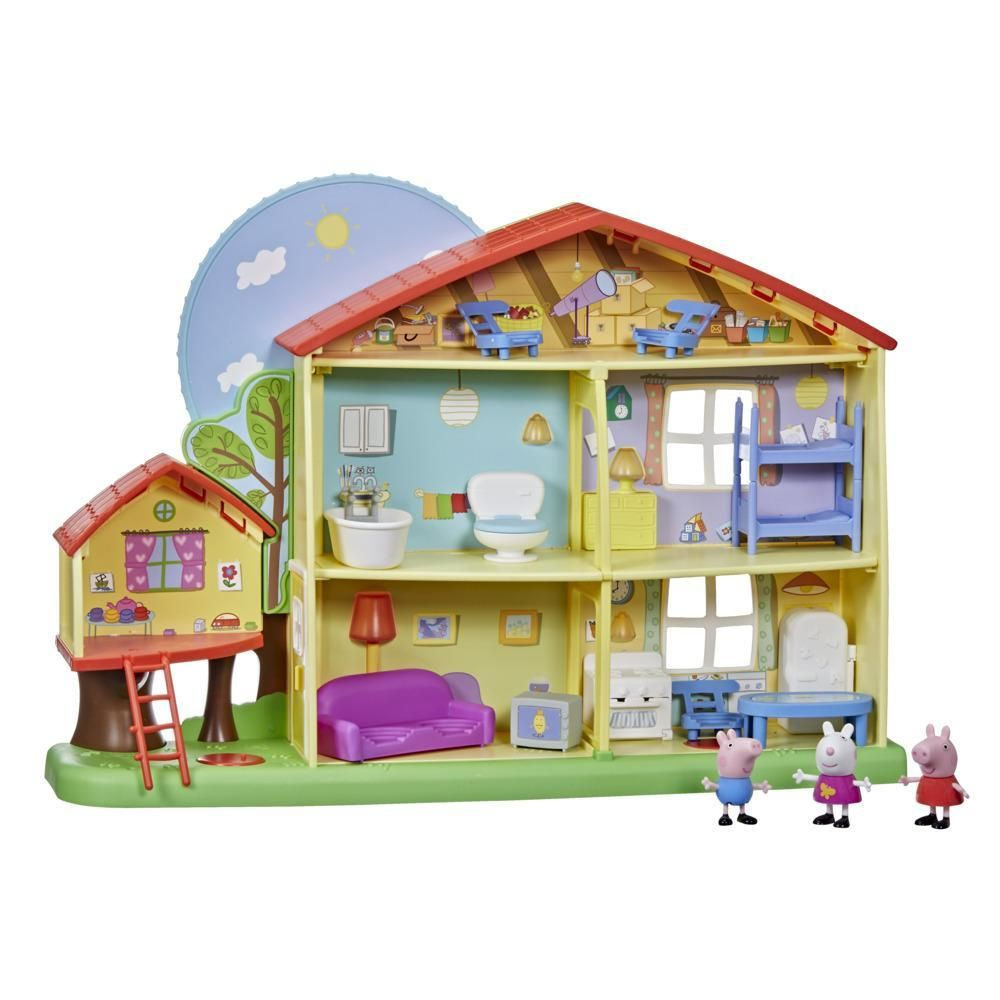 Peppa Gris Peppa Gris Familiehus Peppa Gris Dukkehus og lekese