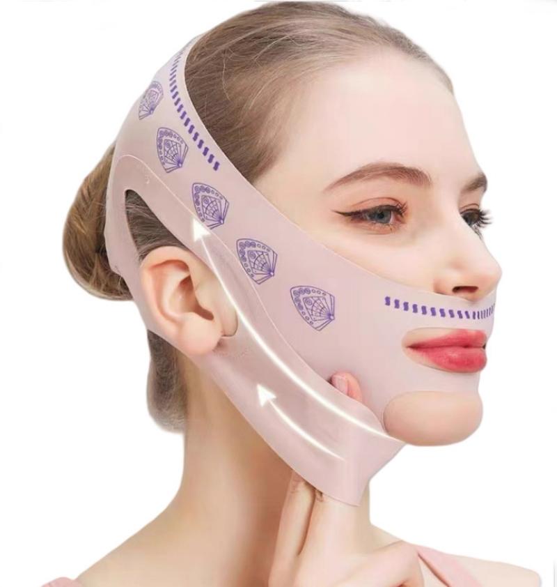 Ansiktsløftende sovemaske Beige
