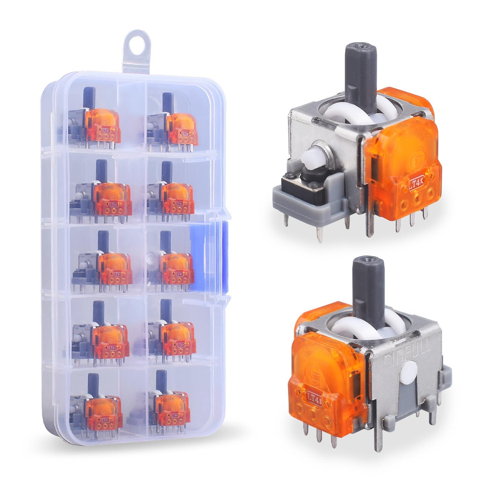 TMR Hall-joystick for PS5, 10-pakning - Presis og responsiv styring for spillopplevelsen