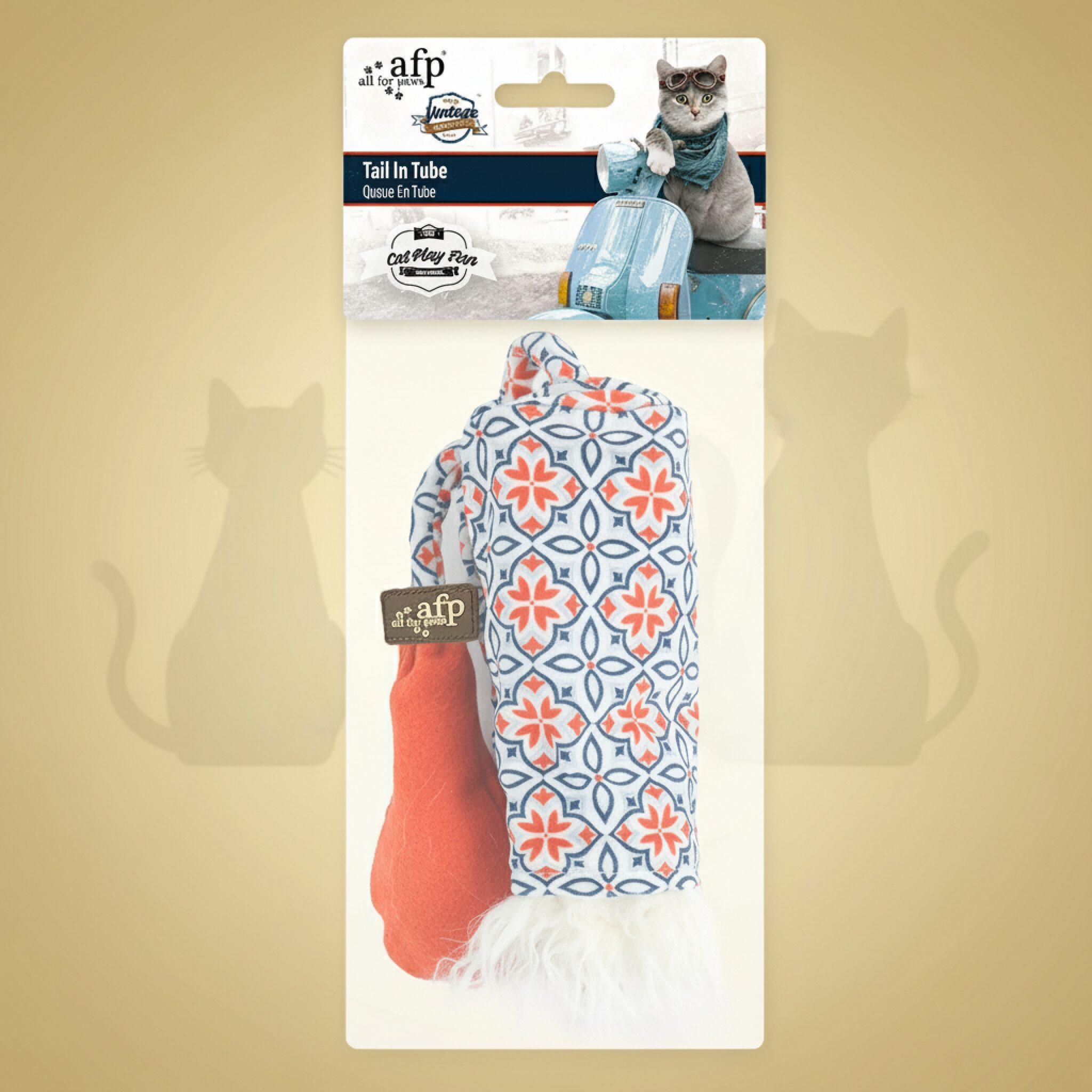 afp-all for paws AFP Vintage Tail-in-Tube katteleke