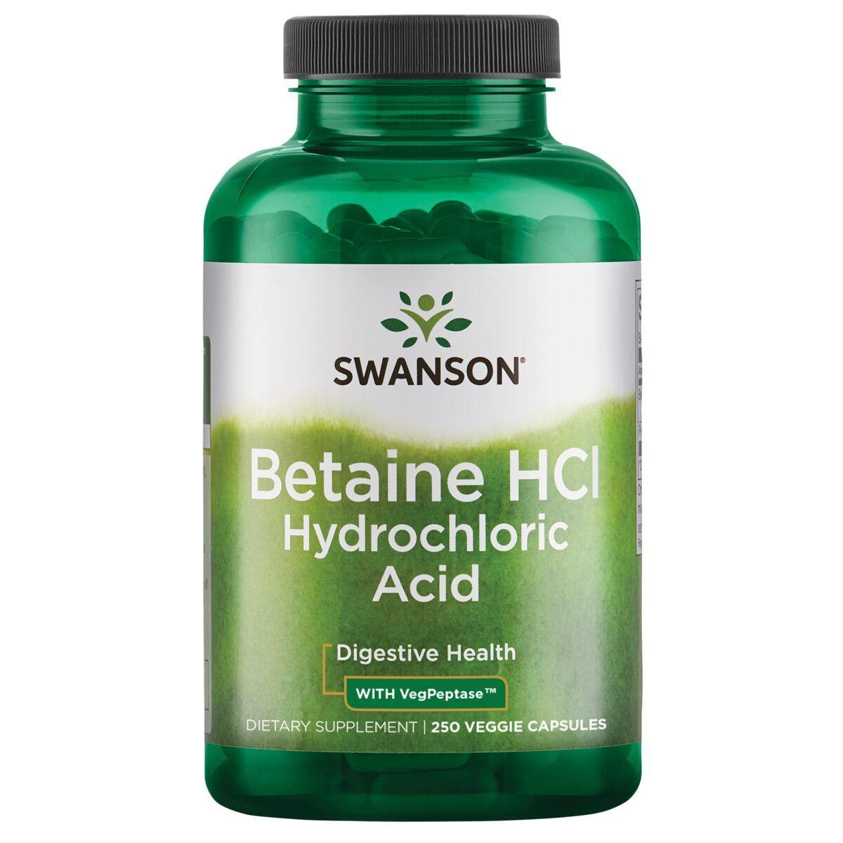Swanson Betaine HCl - 250 kapsler