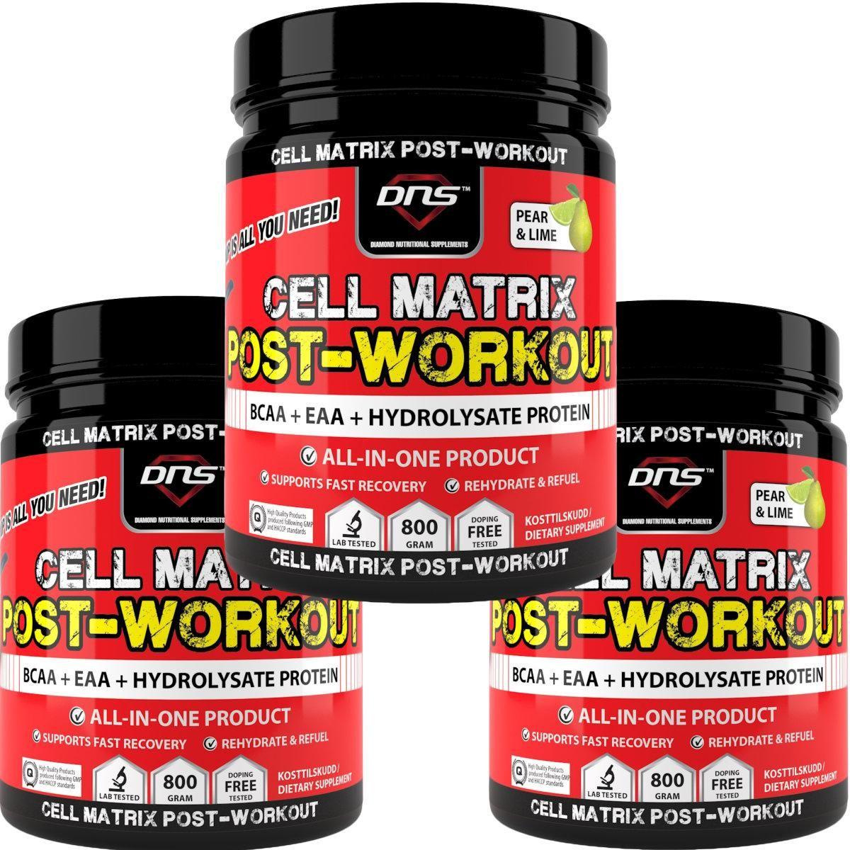DNS 3-pack Cell Matrix Post-Workout Dextrose 3 x 800 gram