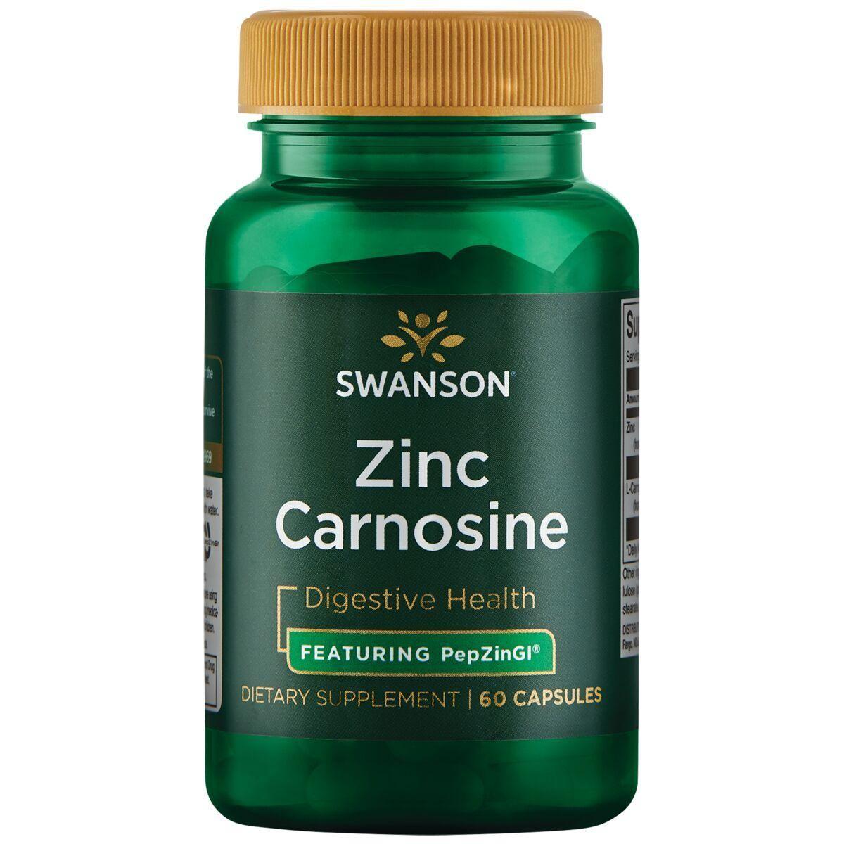 Swanson Zinc Carnosine - 60 kapsler