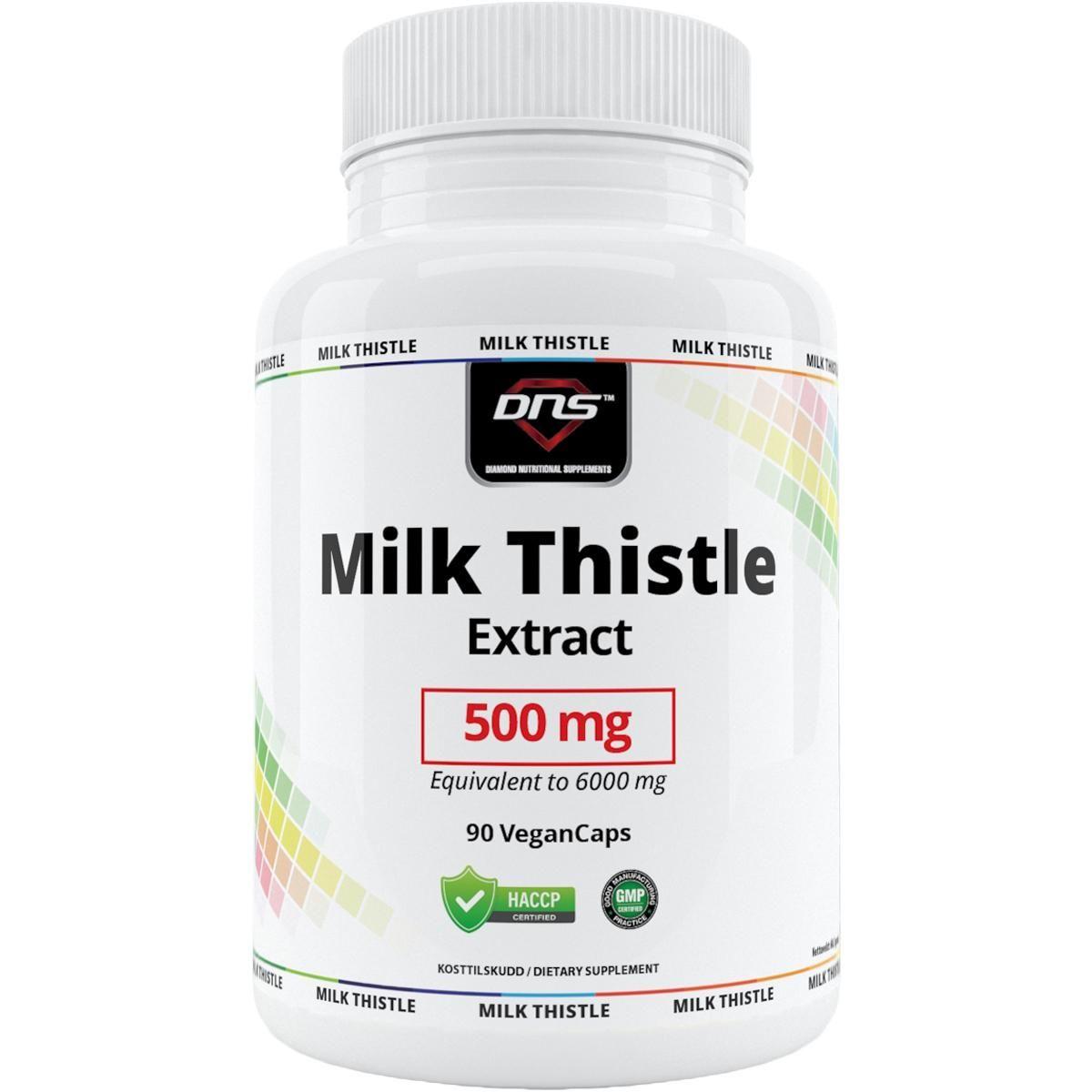 DNS Milk Thistle (Mariatistel) Extract Liver Support - 90 kapsler