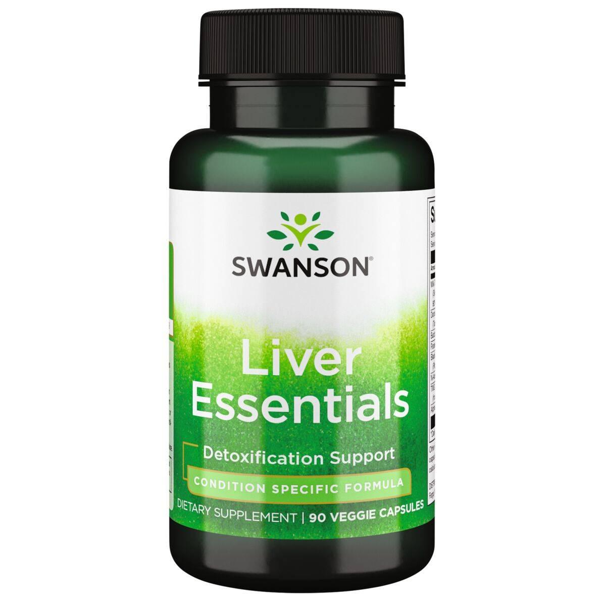 Swanson Liver Essential - Lever Support - 90 kapsler