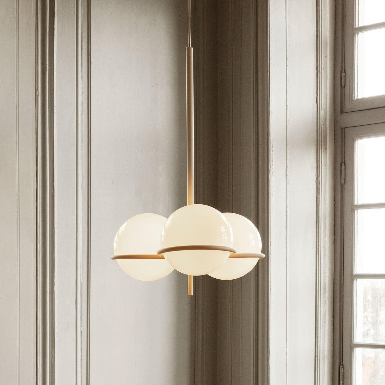 ferm LIVING Era Pendel Cashmere ferm LIVING - Stue - Design - Glass - Med flere lyskilder