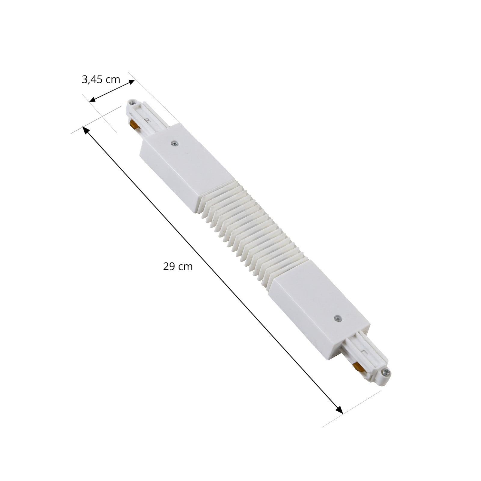 Lindby Linaro Track Flex Connector Hvit Lindby - Plast