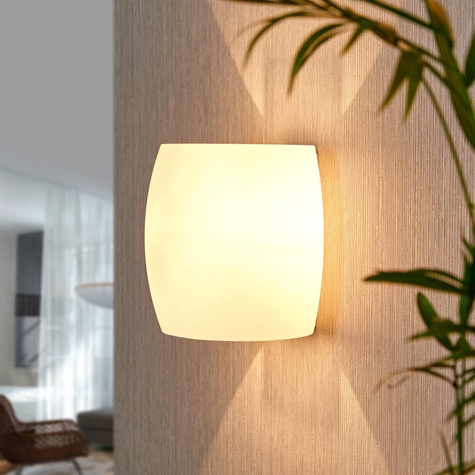 Lucande Lusine Vegglampe White Lucande - Soverom - Moderne - Glass - Rund