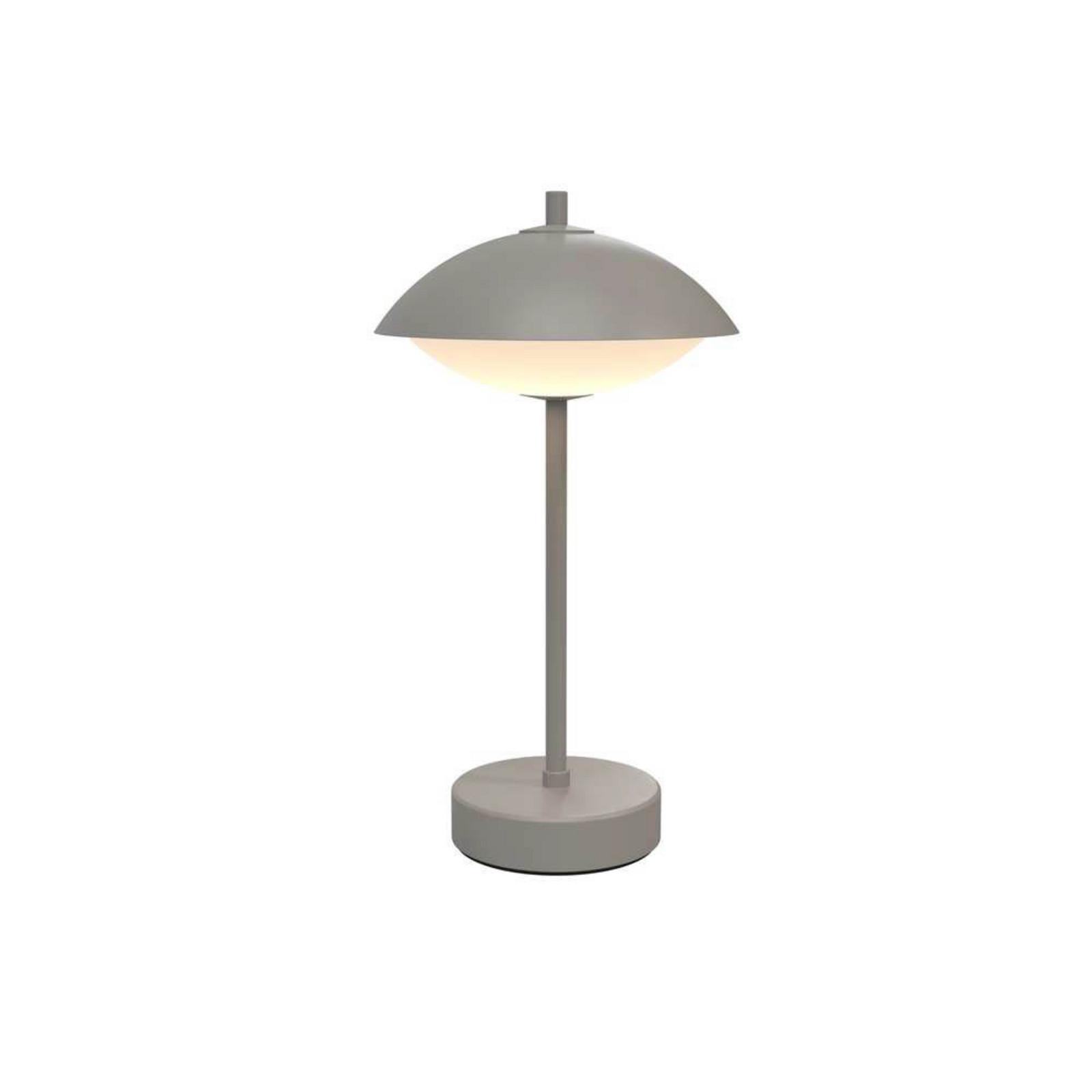 FRITZ HANSEN Clam Portable Bordlampe Nine Grey FRITZ HANSEN - Stue - Metall