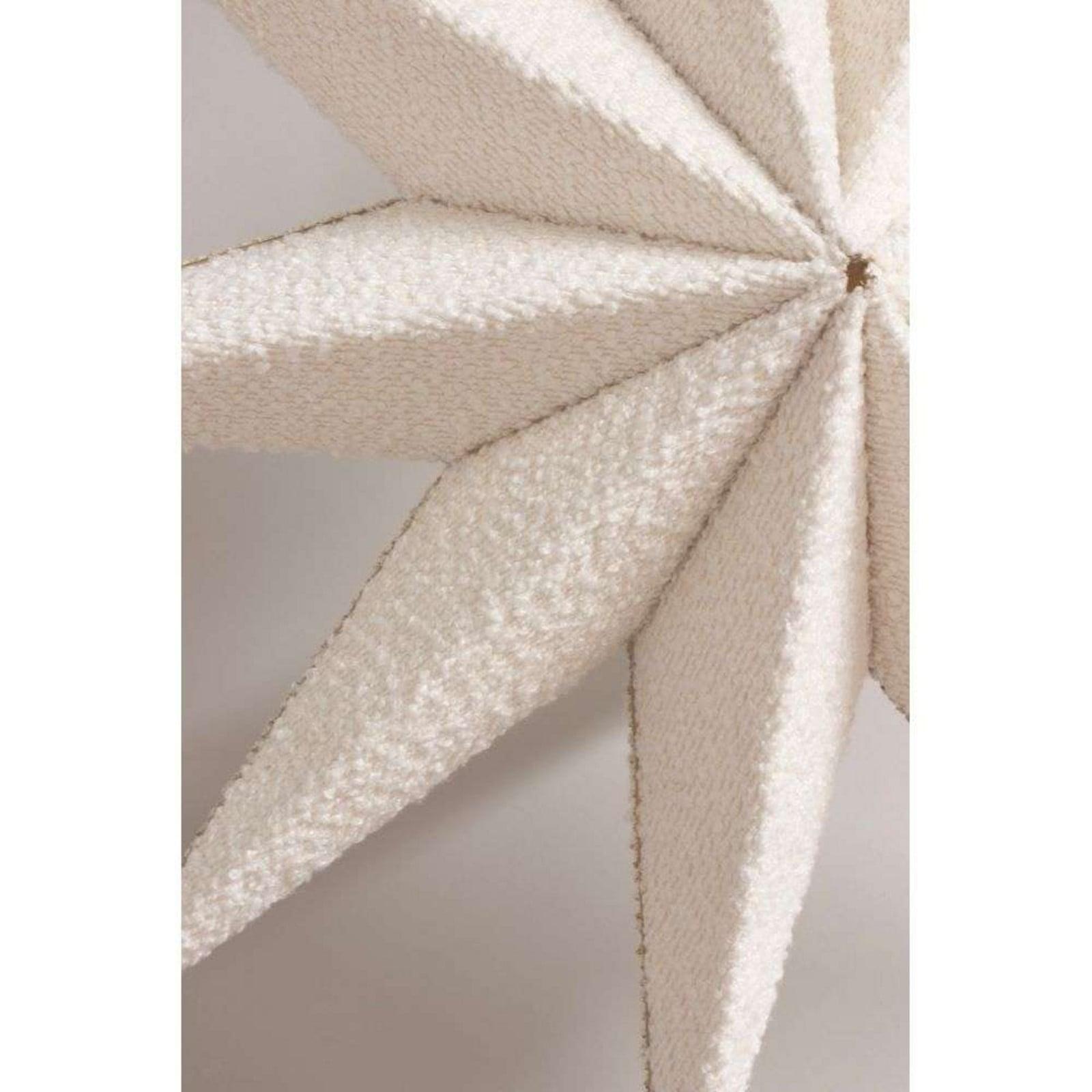 Globen Lighting Stella Star 75 Hvit Bouclé Globen Lighting - Stoff / Tekstil