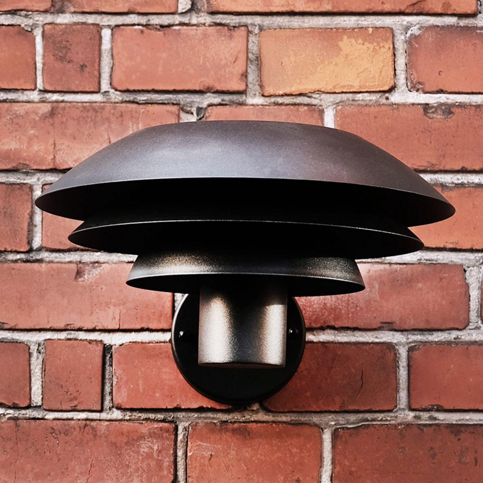 Dyberg Larsen DL31 Utendørs vegglampe Matt Svart Dyberg Larsen - Skandinavisk - Metall - Med en lyskilde