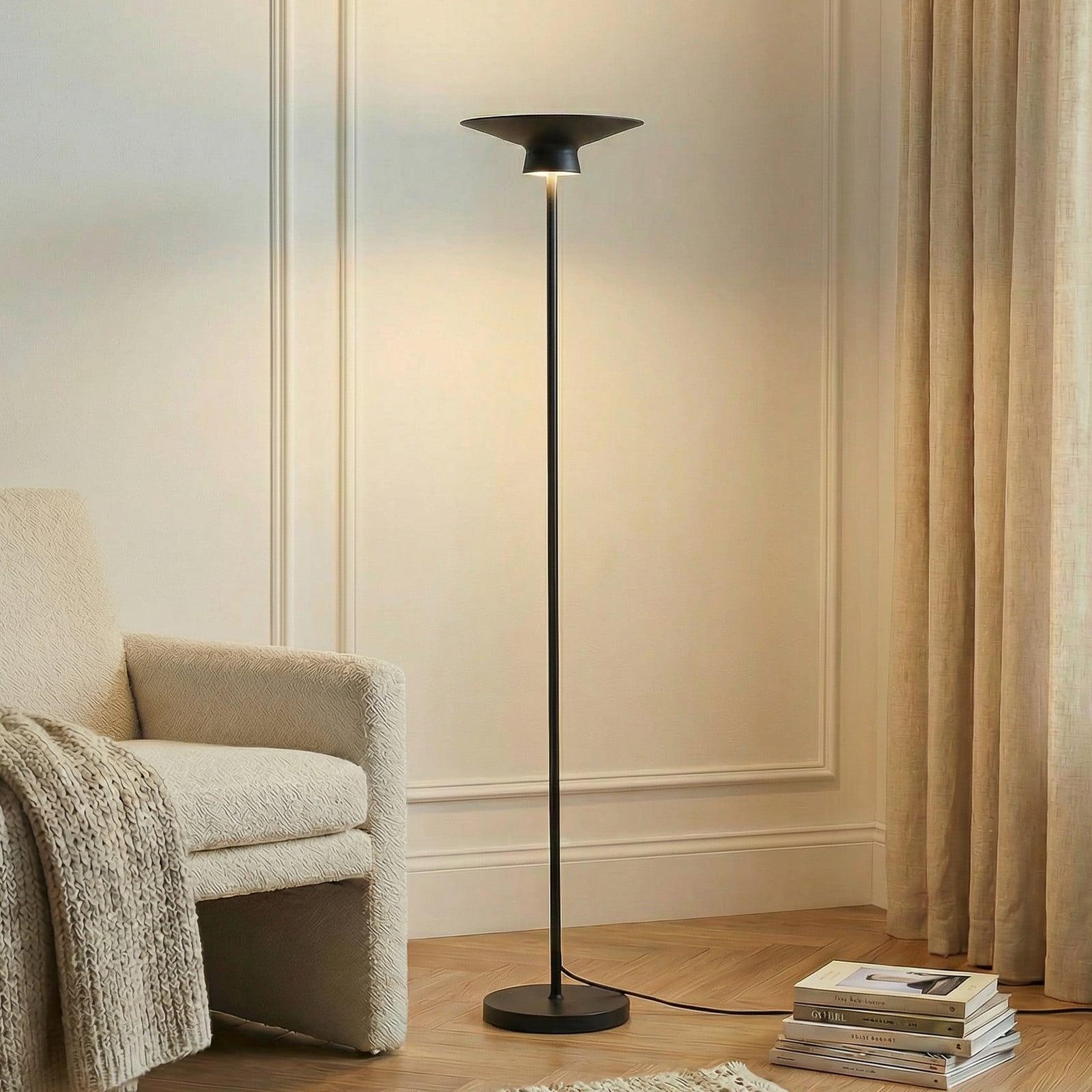 Lindby Norvind LED-gulvlampe 1 lyskilde svart metall Lindby - Spisestue - Moderne - Med en lyskilde