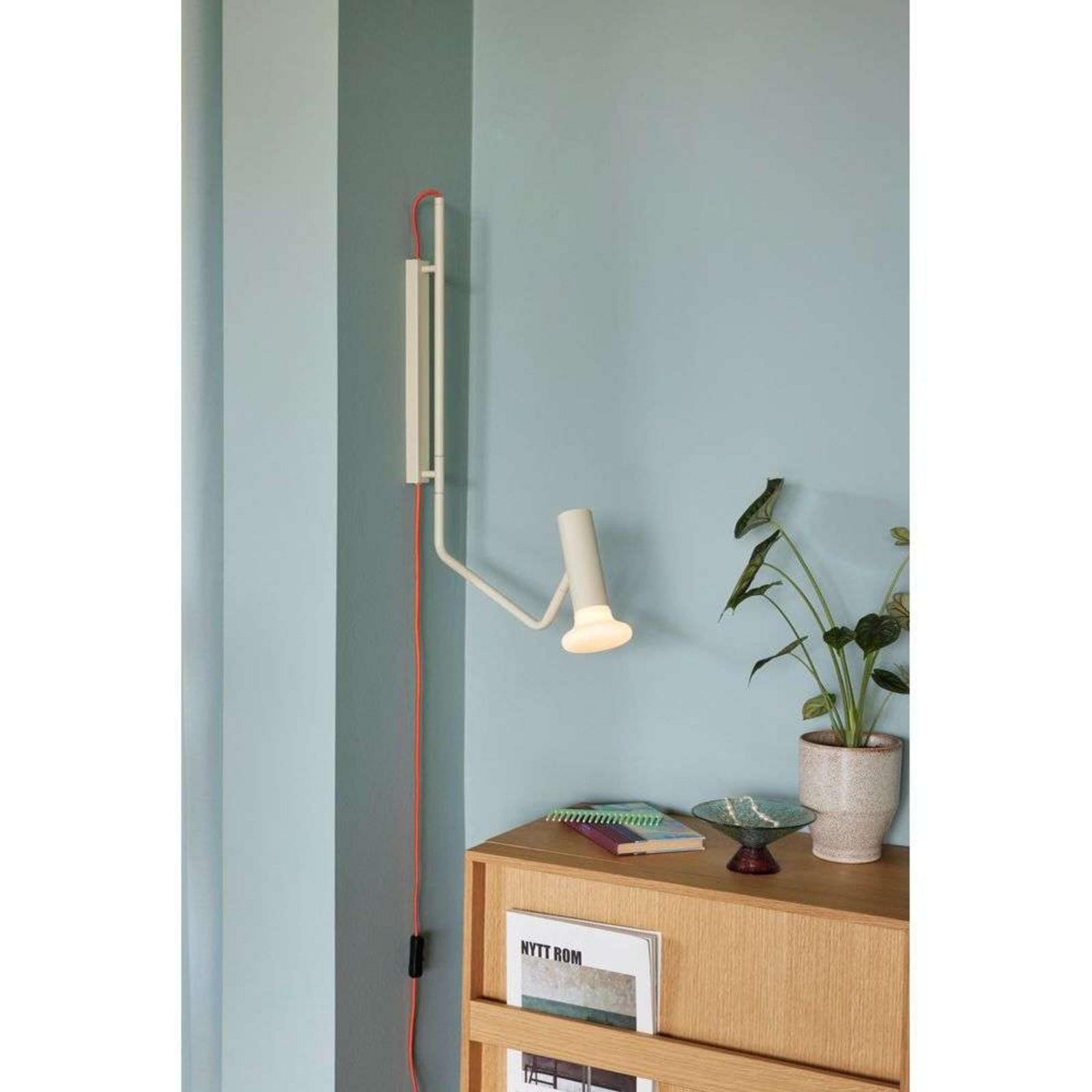 Hübsch Wally Vegglampe Sand Hübsch - Stue - Metall