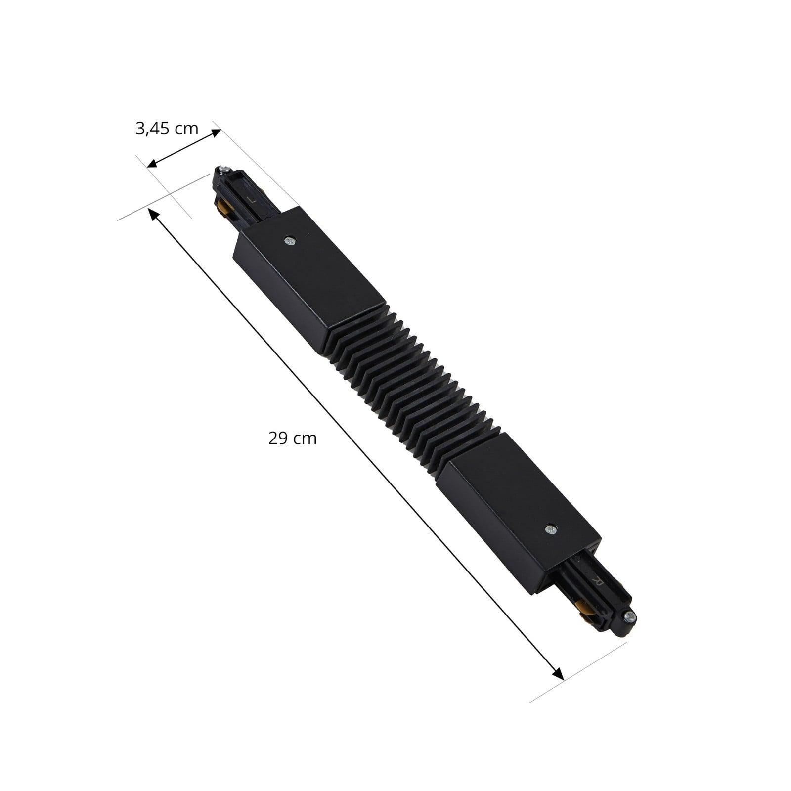 Lindby Linaro Track Flex Connector Svart Lindby - Plast