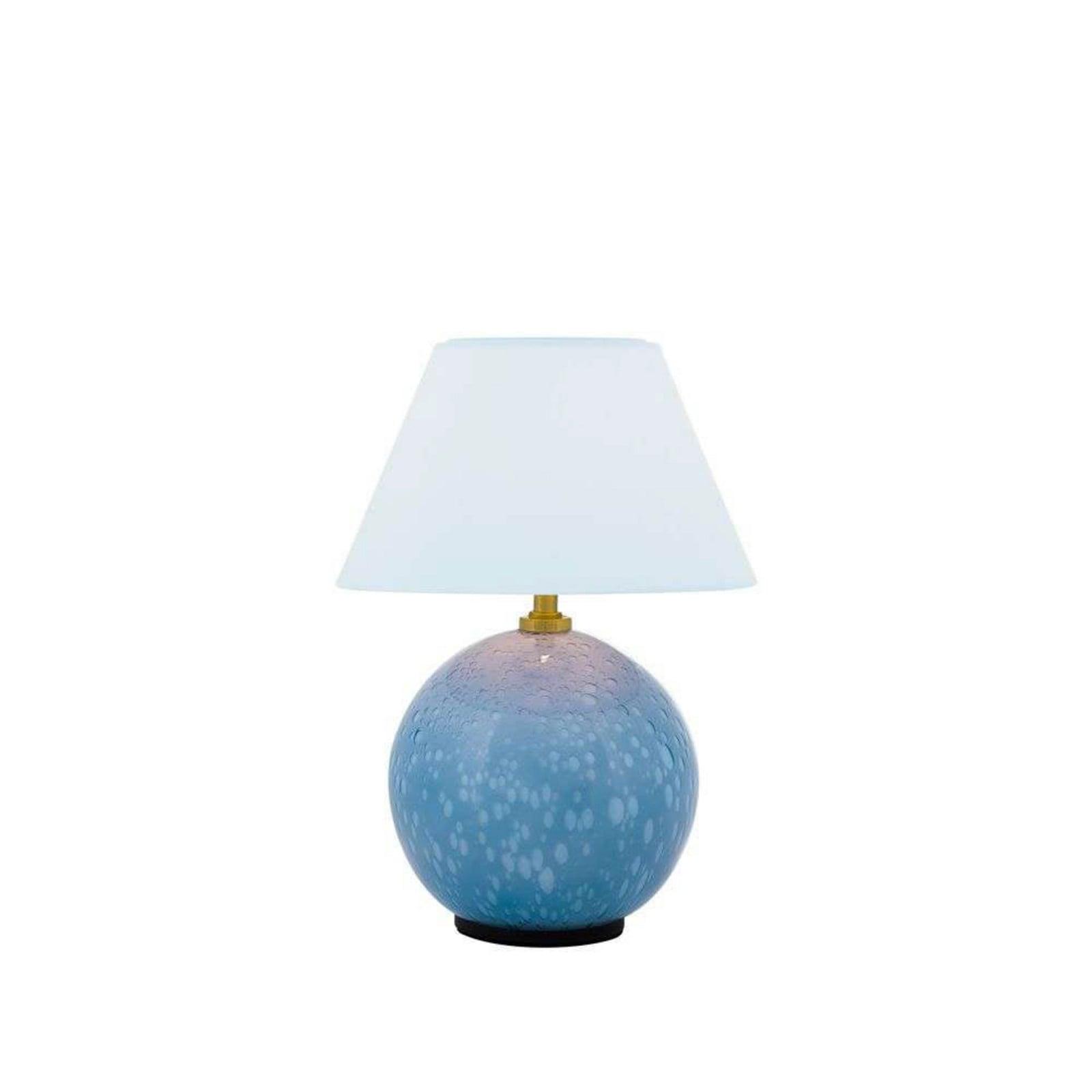 Globen Lighting Iris 16 bærbar bordlampe Dove Blue Globen Lighting - Stue - Vintage - Glass - Med en lyskilde