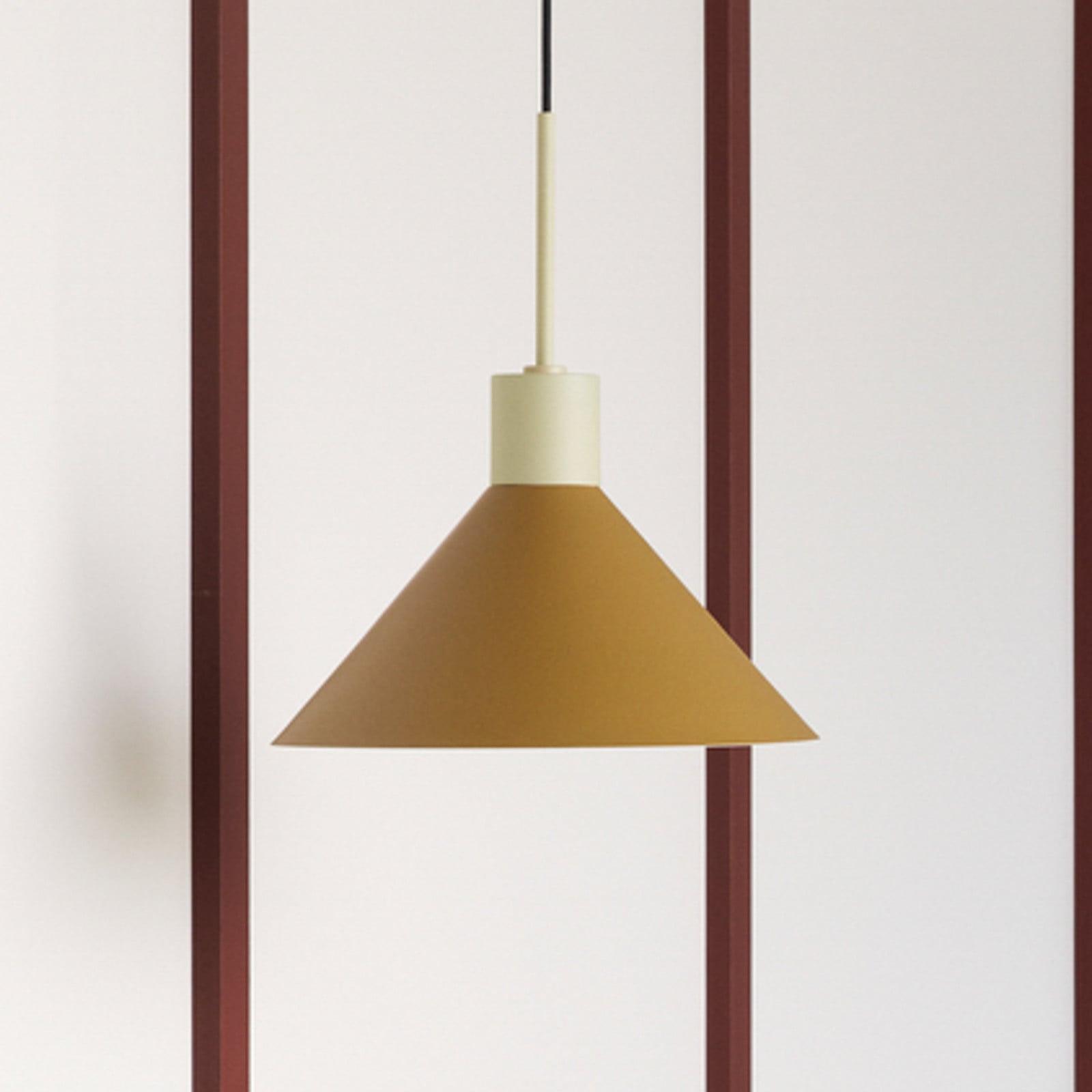 Hübsch Crayon Pendel Ø35 Brown/Beige Hübsch - Spisestue - Design - Metall - Med en lyskilde