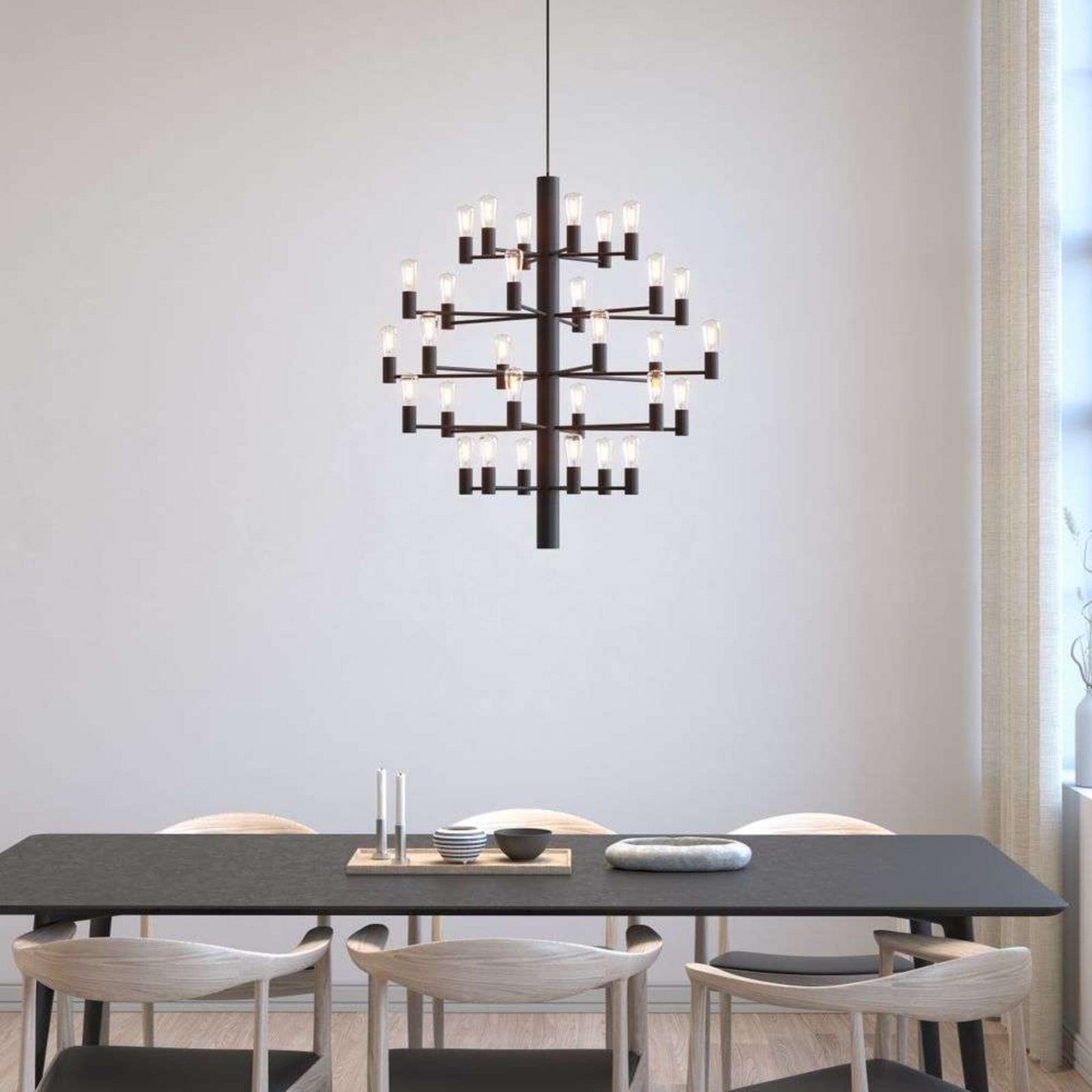 Herstal Manola 30 Lysekrone Black Herstal - Spisestue - Metall