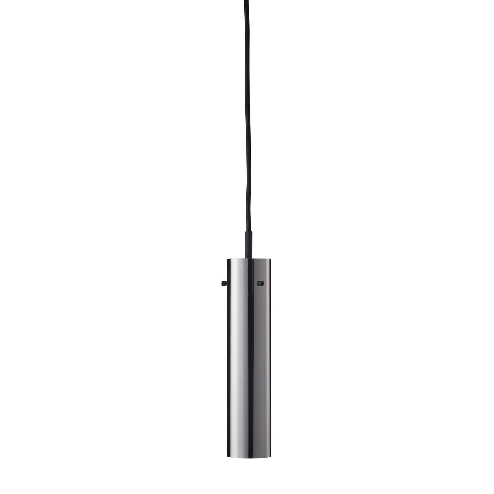 FRANDSEN FM2014 hengelampe, stål, blank, høyde 24 cm FRANDSEN - Stue - Design - Metall - Med en lyskilde