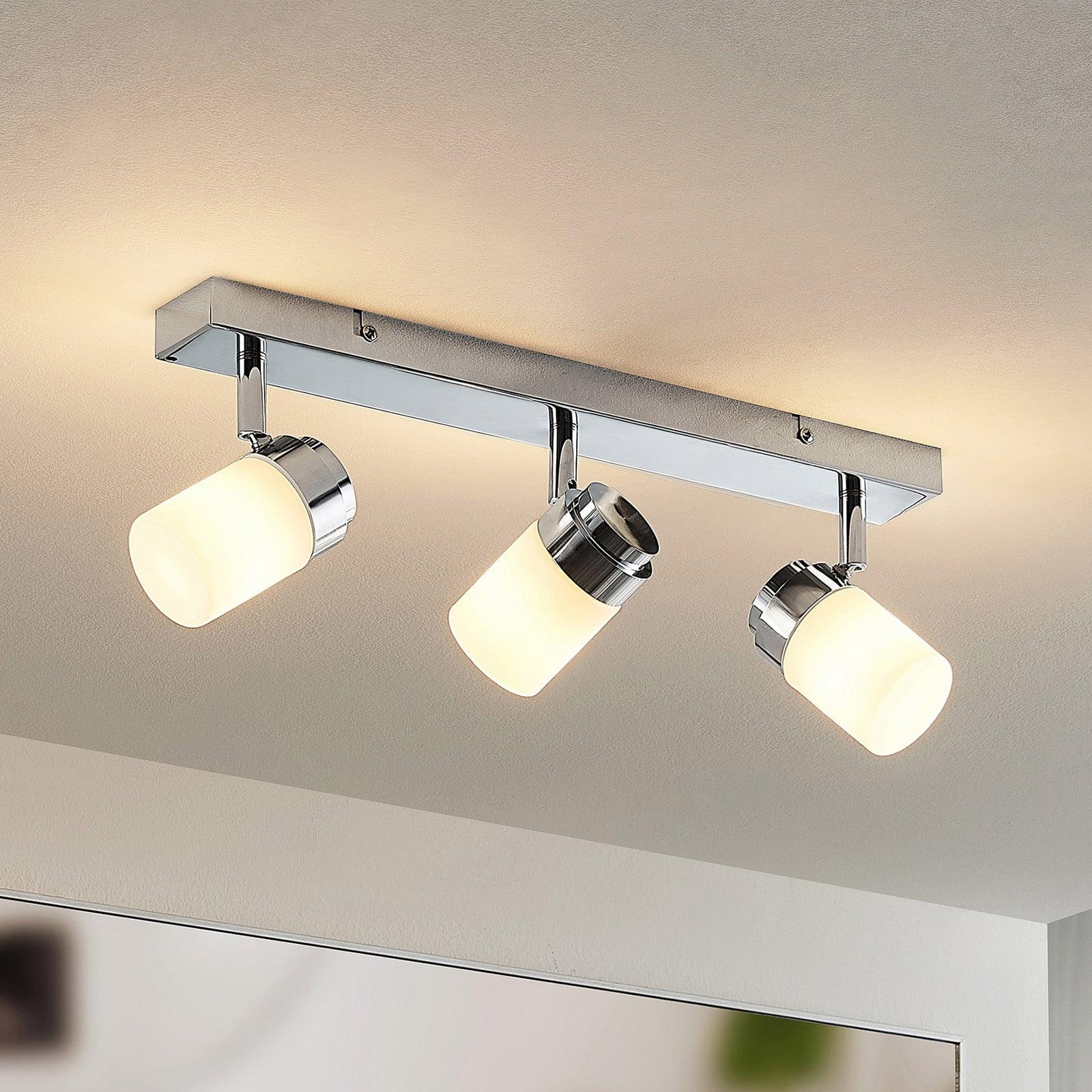 Lindby Alimari Taklampe Chrome Lindby - Stue - Moderne - Metall - Med flere lyskilder