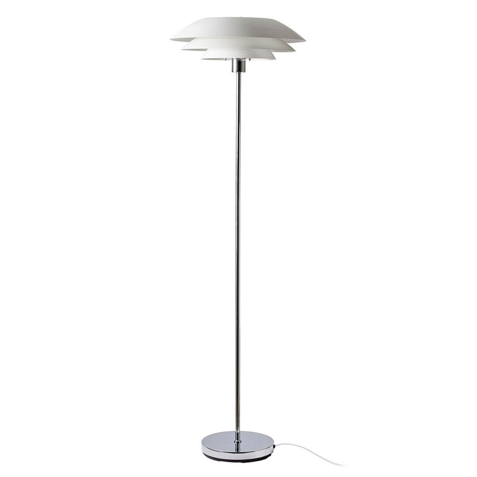 Dyberg Larsen DL45 Gulvlampe Matt Hvit Dyberg Larsen - Stue - Skandinavisk - Metall - Med skjerm