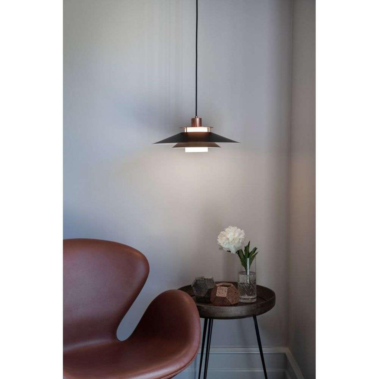 Halo Design Rivoli Pendel Ø40 Black/Chrome Halo Design - Spisestue - Metall