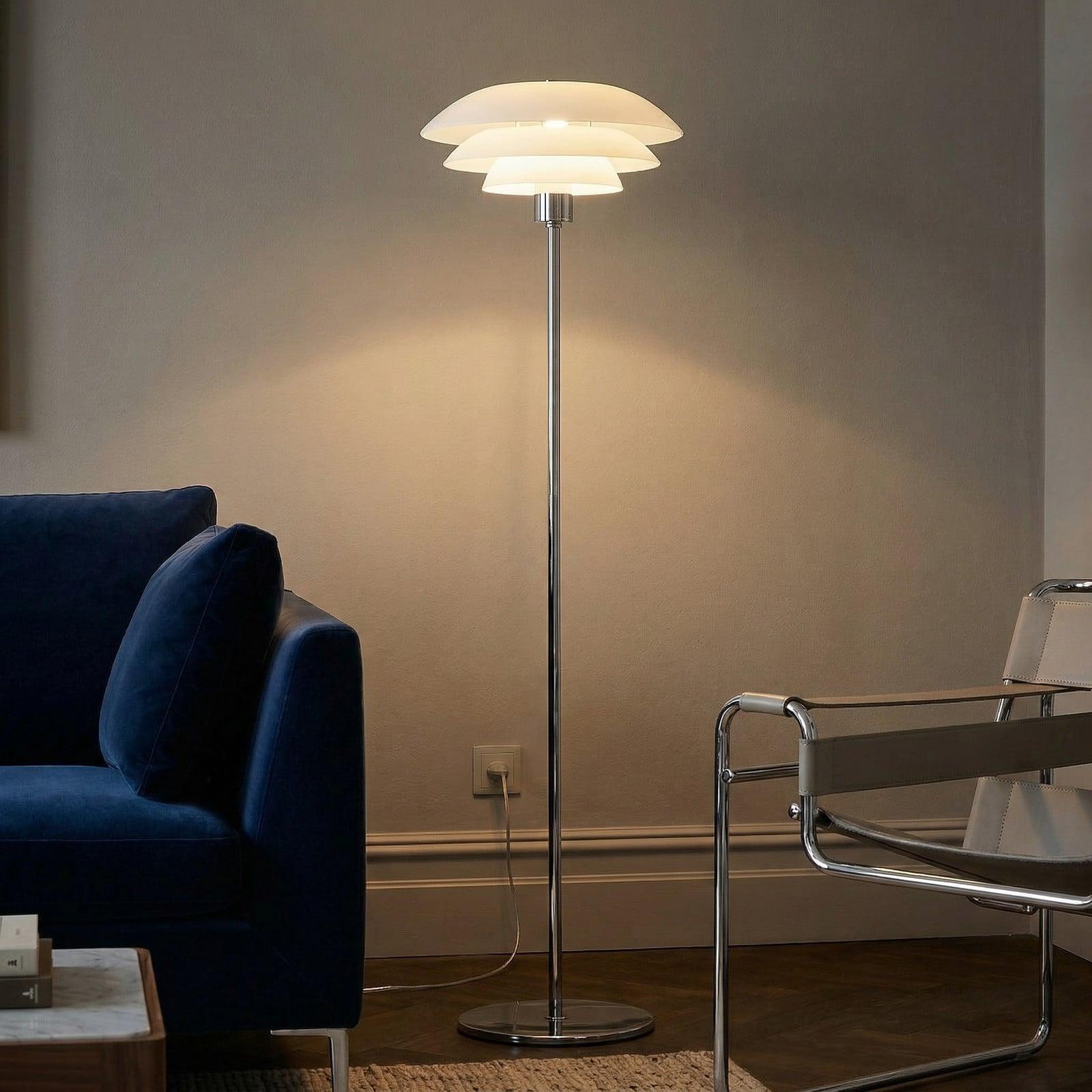Dyberg Larsen DL31 Opal Gulvlampe Dyberg Larsen - Stue - Skandinavisk - Glass - Med skjerm