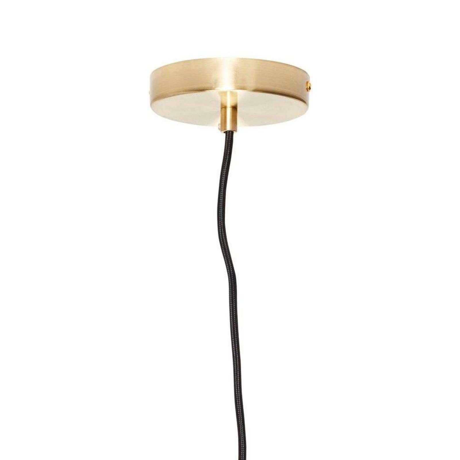 Hübsch Muse Pendel Ø25 Opal/Brass Hübsch - Stue - Metall