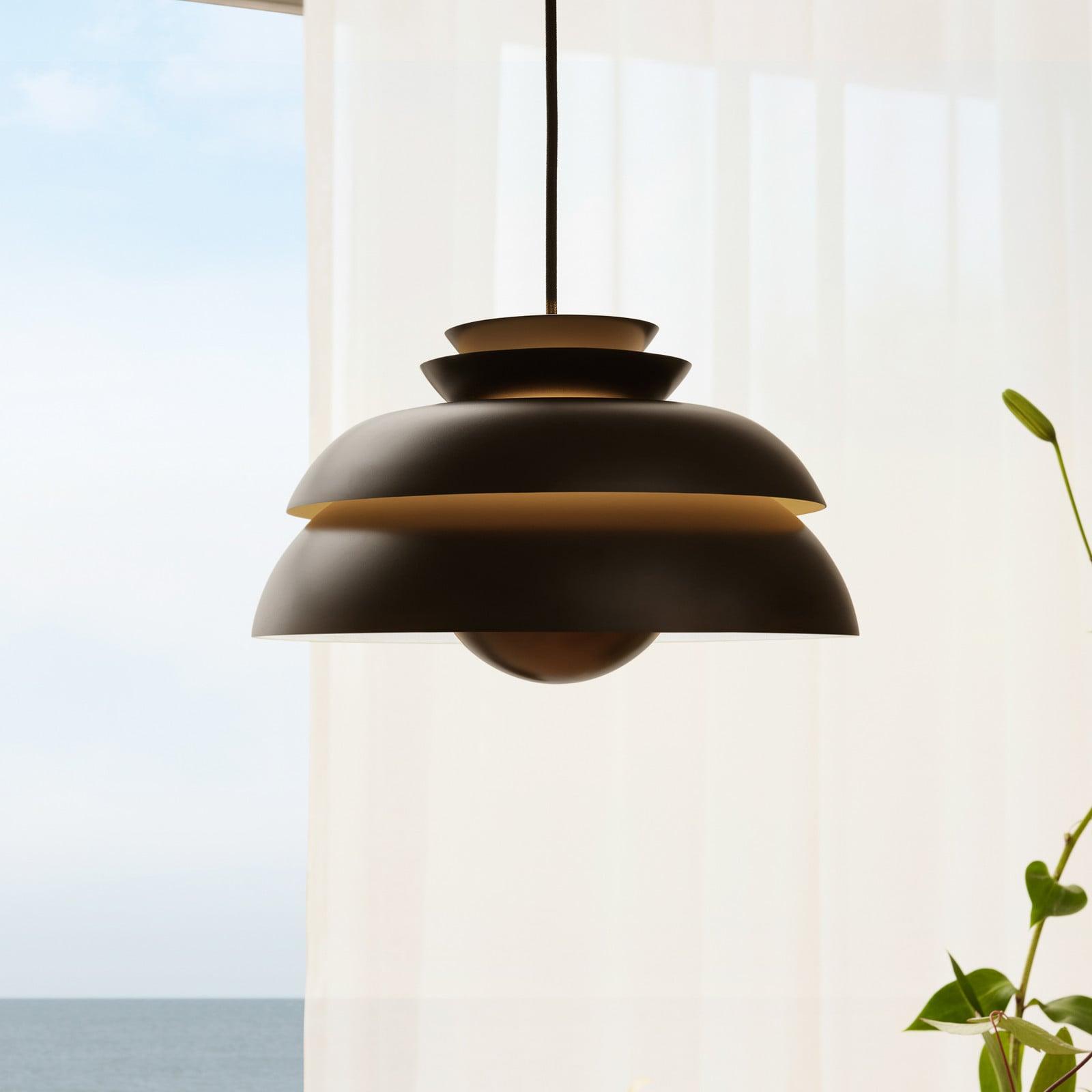 FRITZ HANSEN Concert P3 Pendel Black FRITZ HANSEN - Stue - Design - Metall - Med en lyskilde