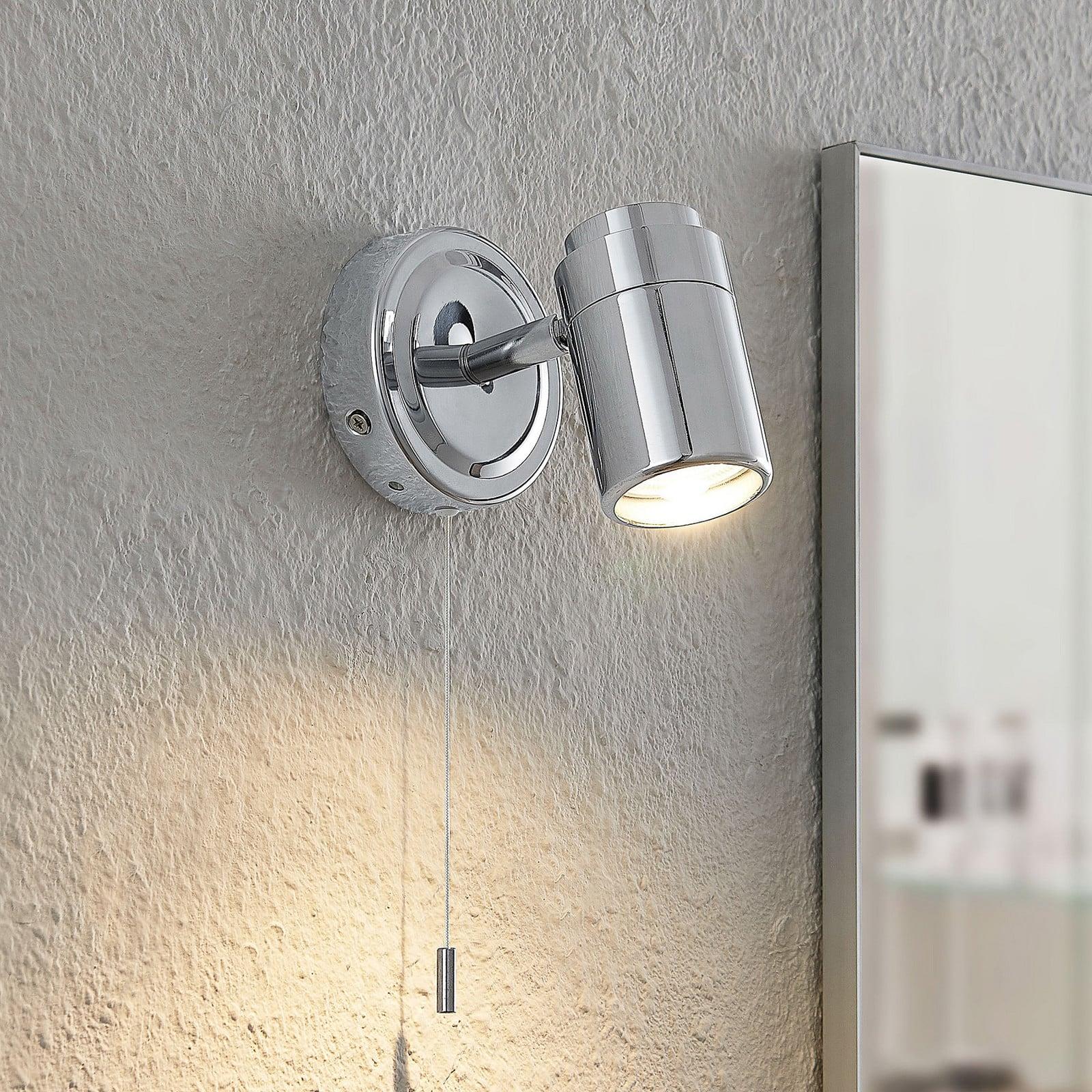 Lindby Remilan Vegglampe Chrome Lindby - Stue - Moderne - Metall - Rund