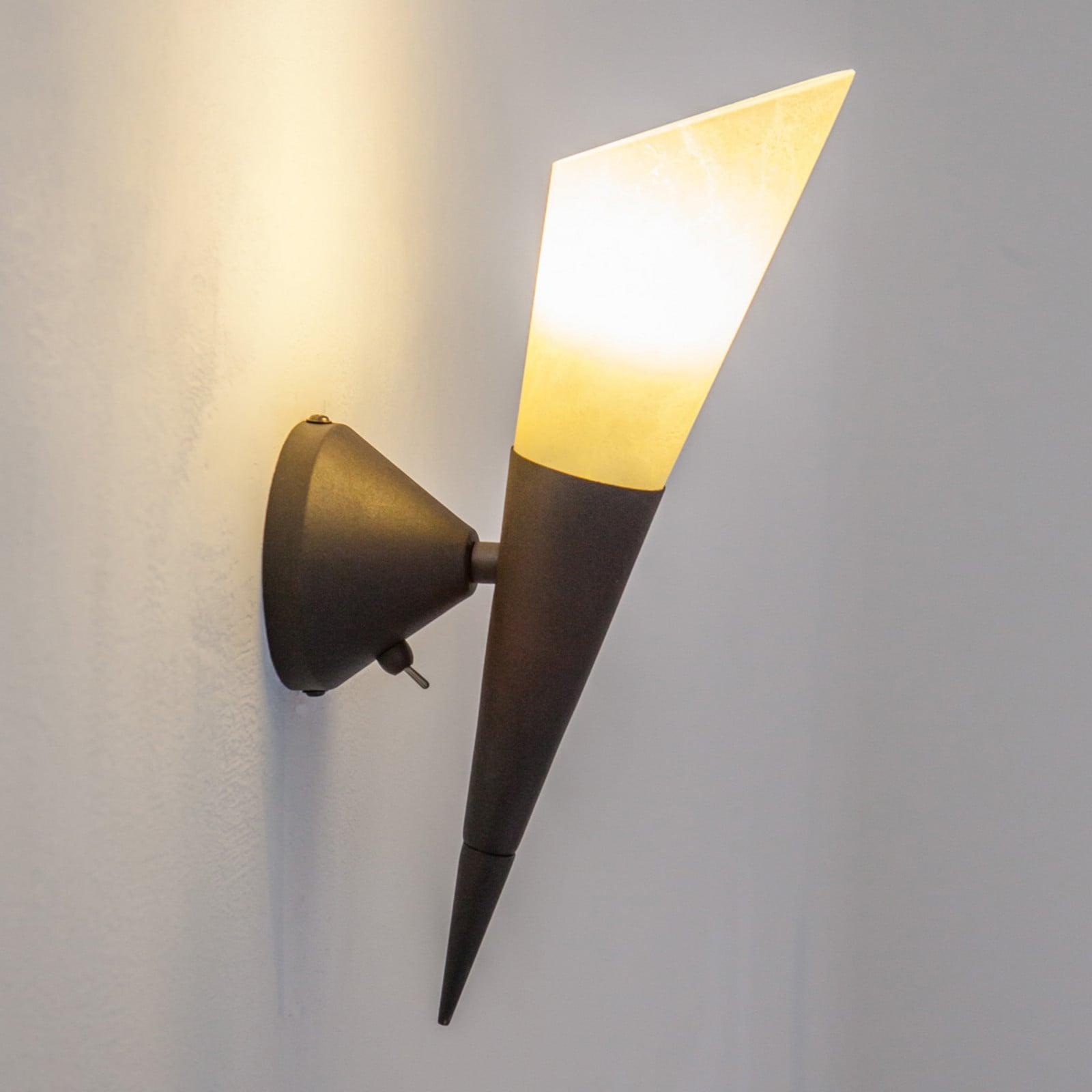Lindby Alva Vegglampe Rust/Cream Lindby - Entré - Moderne - Metall - Med en lyskilde