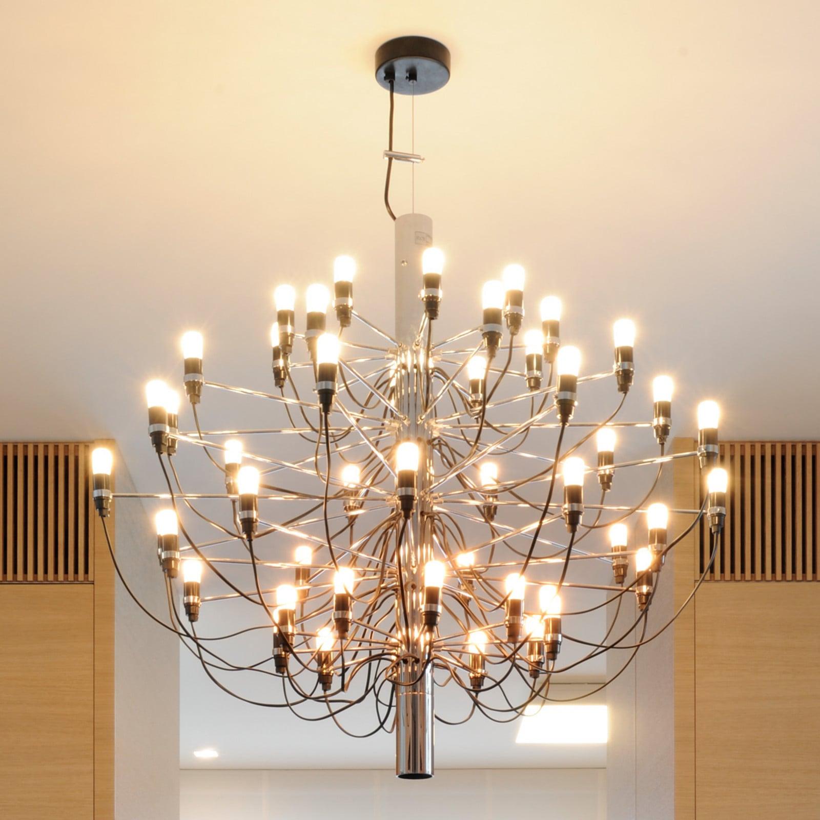 FLOS 2097/50 Pendel Krom FLOS - Stue - Design - Metall - Med flere lyskilder