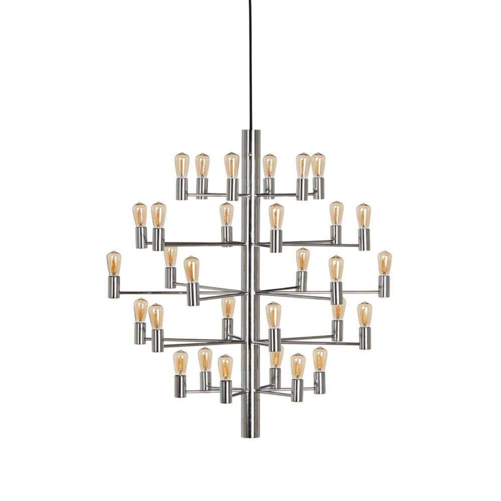Herstal Manola 30 Lysekrone Chrome Herstal - Stue - Metall