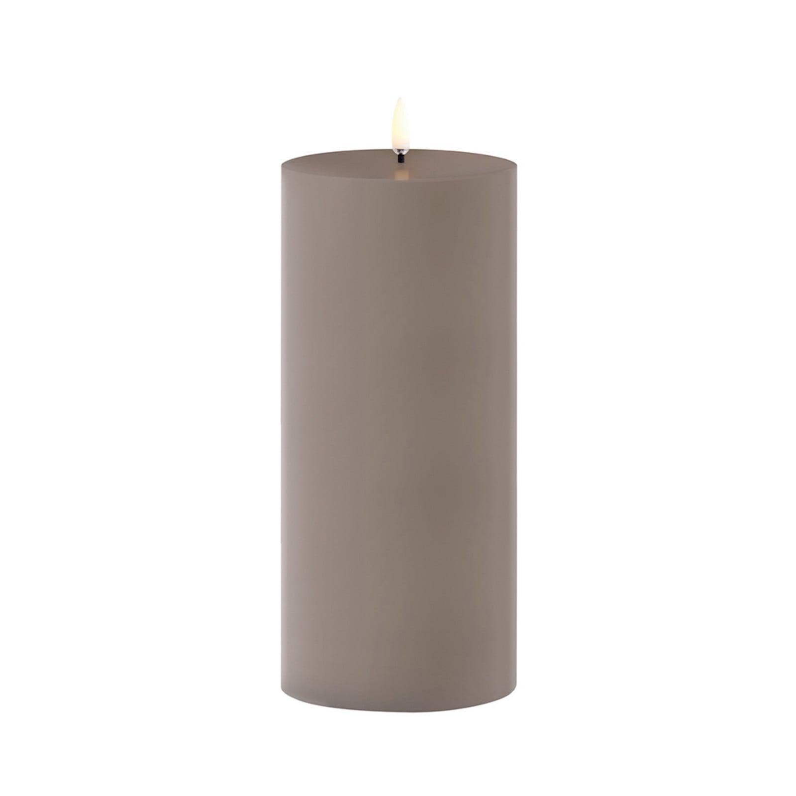 Uyuni Lighting LED-utendørs stumplys, 20 cm, sandstein Uyuni Lighting - Terrasse - Plast