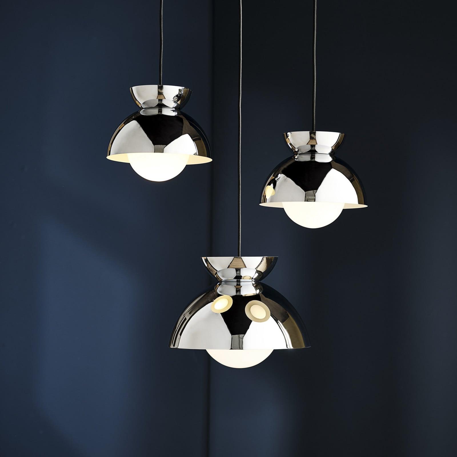 FRANDSEN Butterfly Pendel Ø21 Chrome FRANDSEN - Stue - Design - Metall - Med en lyskilde