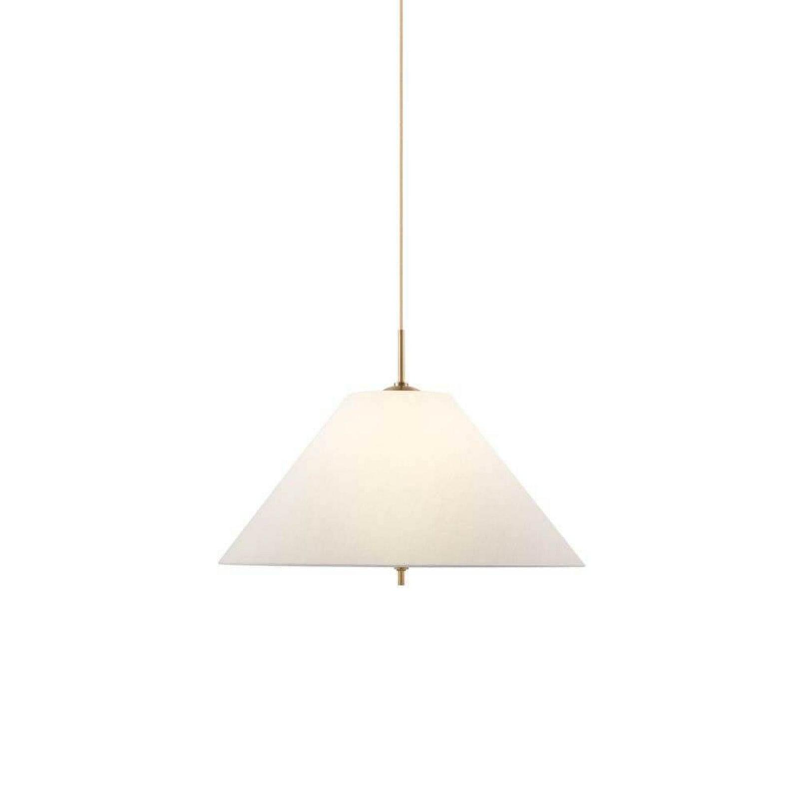Globen Lighting Iris 50 pendellampe Cream Globen Lighting - Stue - Vintage - Stoff / Tekstil - Med en lyskilde