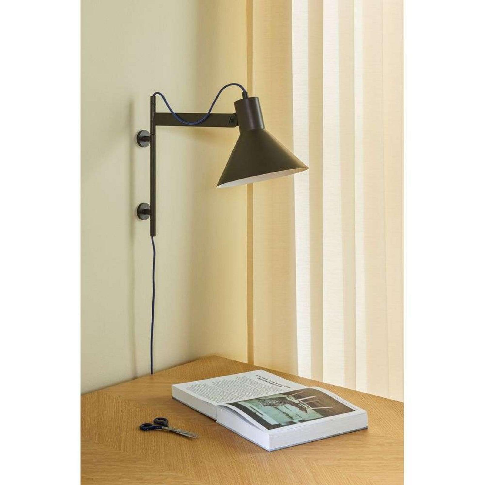 Hübsch Studio Vegglampe Brown Hübsch - Stue - Metall