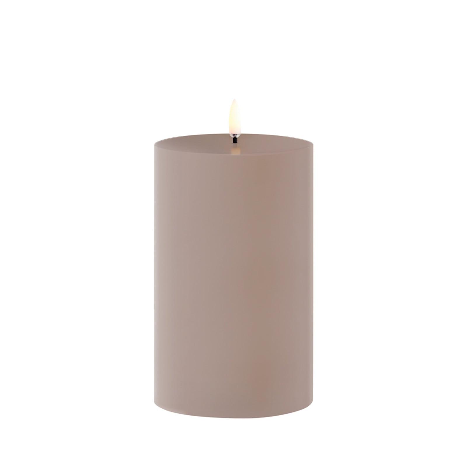 Uyuni Lighting LED-utendørs stumplys, 15 cm, sandstein Uyuni Lighting - Terrasse - Plast