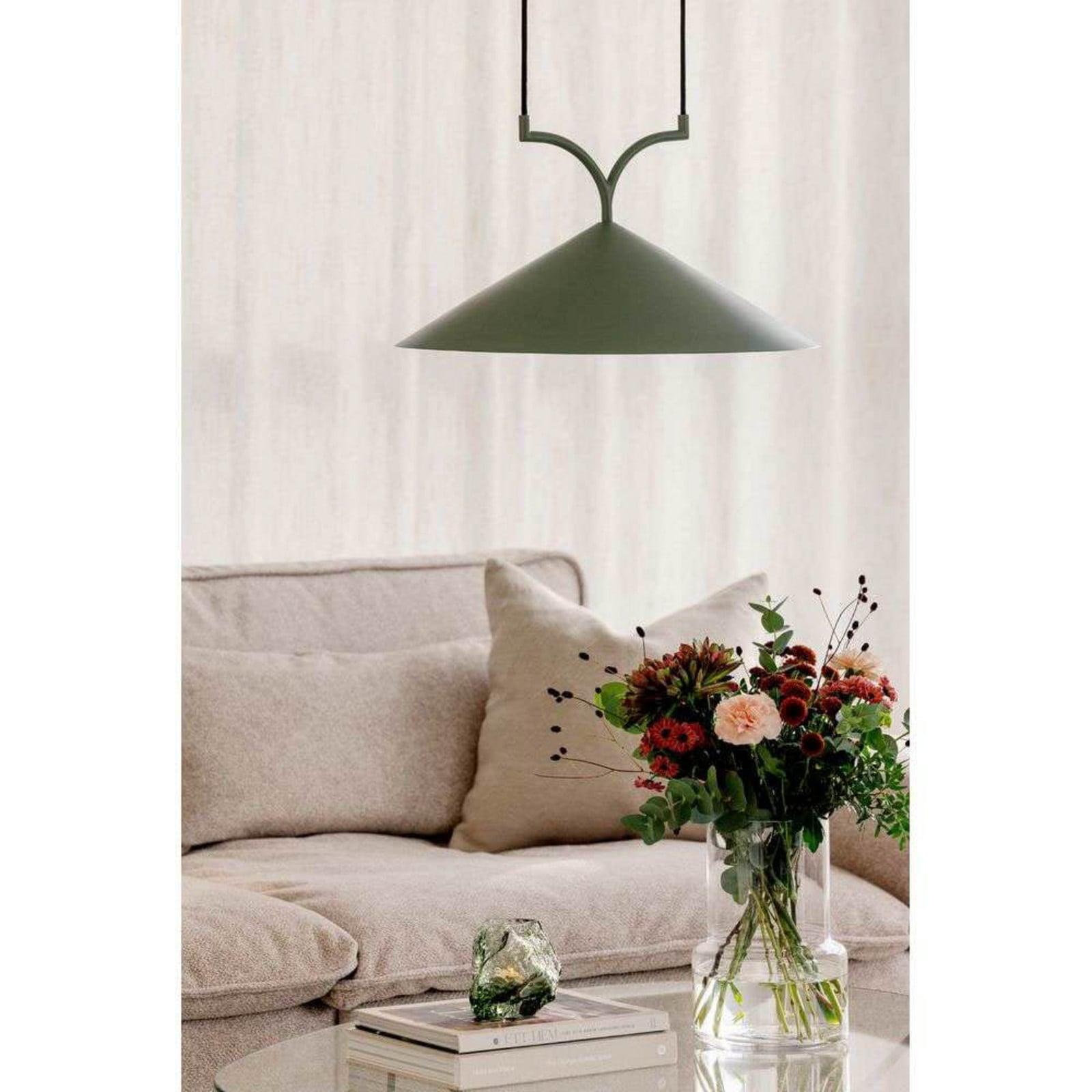 Globen Lighting Curve 50 Pendel Green Globen Lighting - Stue - Design - Metall
