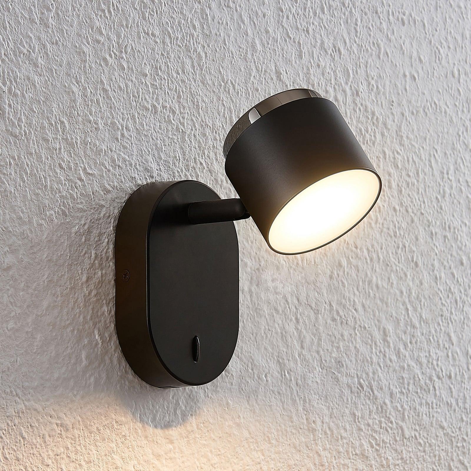 Lindby Marrie LED Vegglampe Black Lindby - Stue - Moderne - Metall - Med en lyskilde
