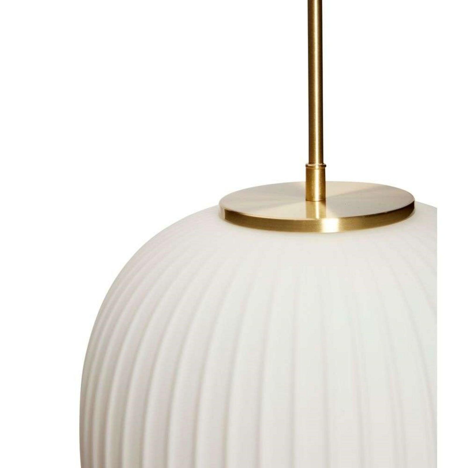Hübsch Serene Pendel Ø42 Opal/Brass Hübsch - Stue - Metall