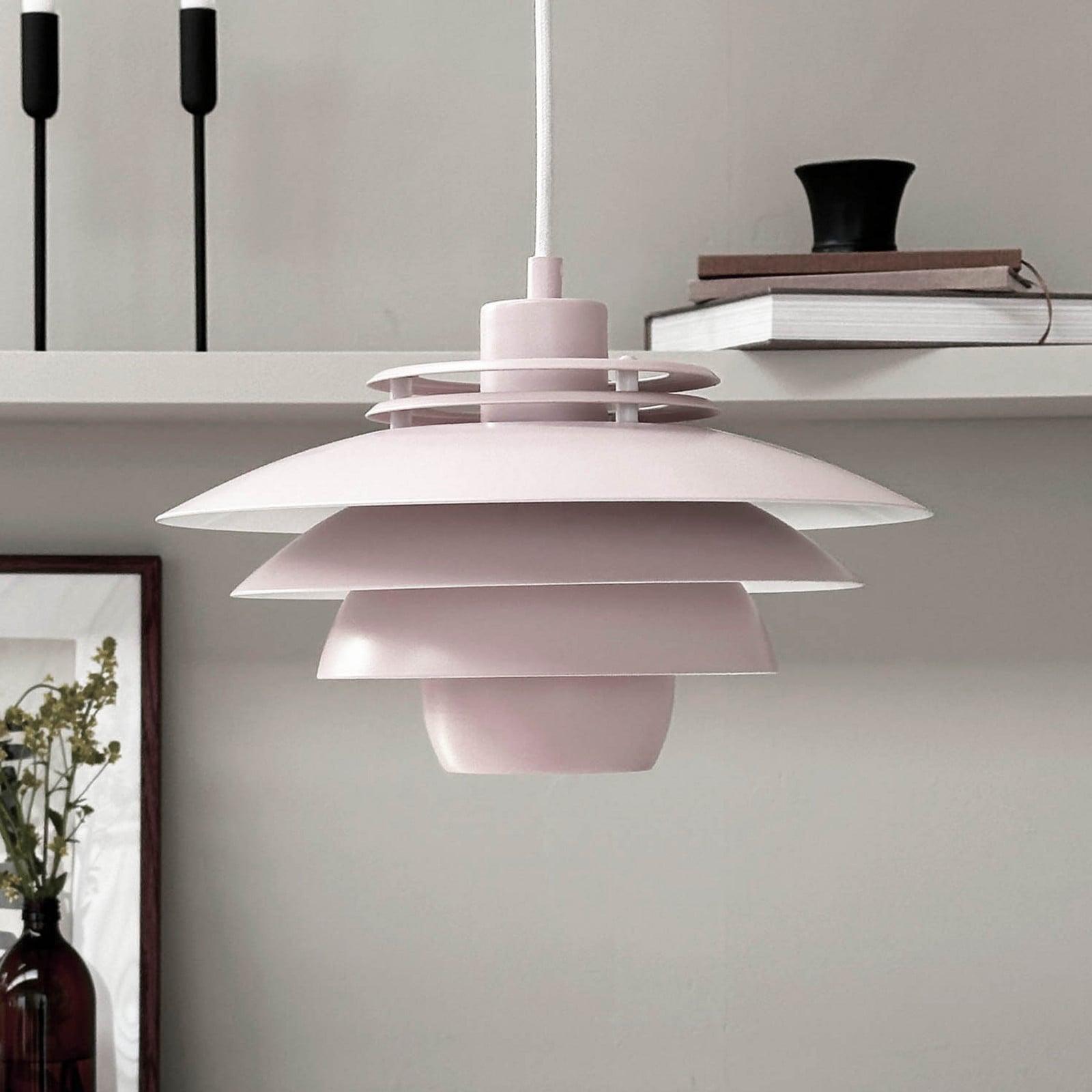 Dyberg Larsen Ejka Mini Pendel Lys rosa Dyberg Larsen - Stue - Design - Metall - Med en lyskilde