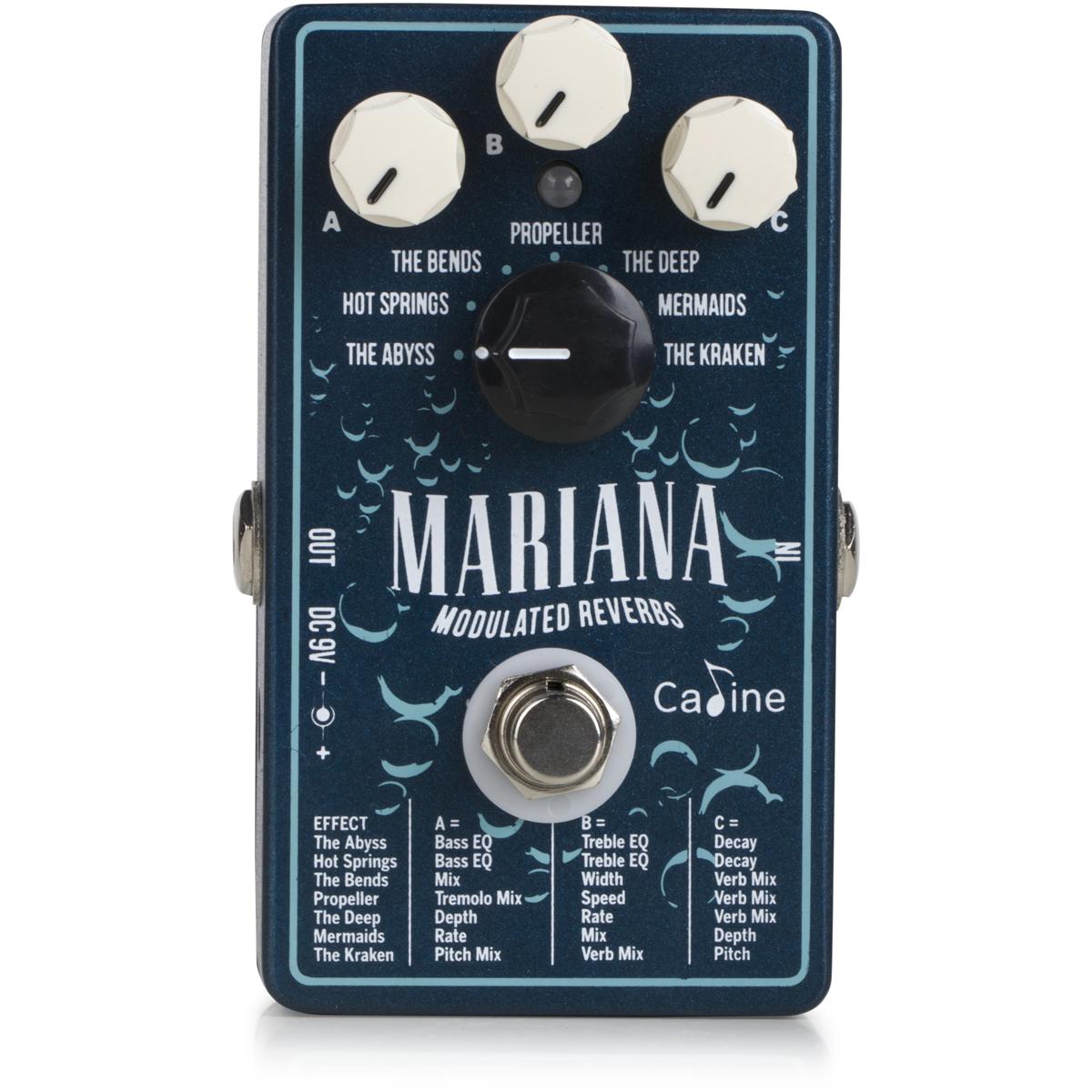 Caline Caline CP-507 Mariana Reverbs gitar-effekt-pedal