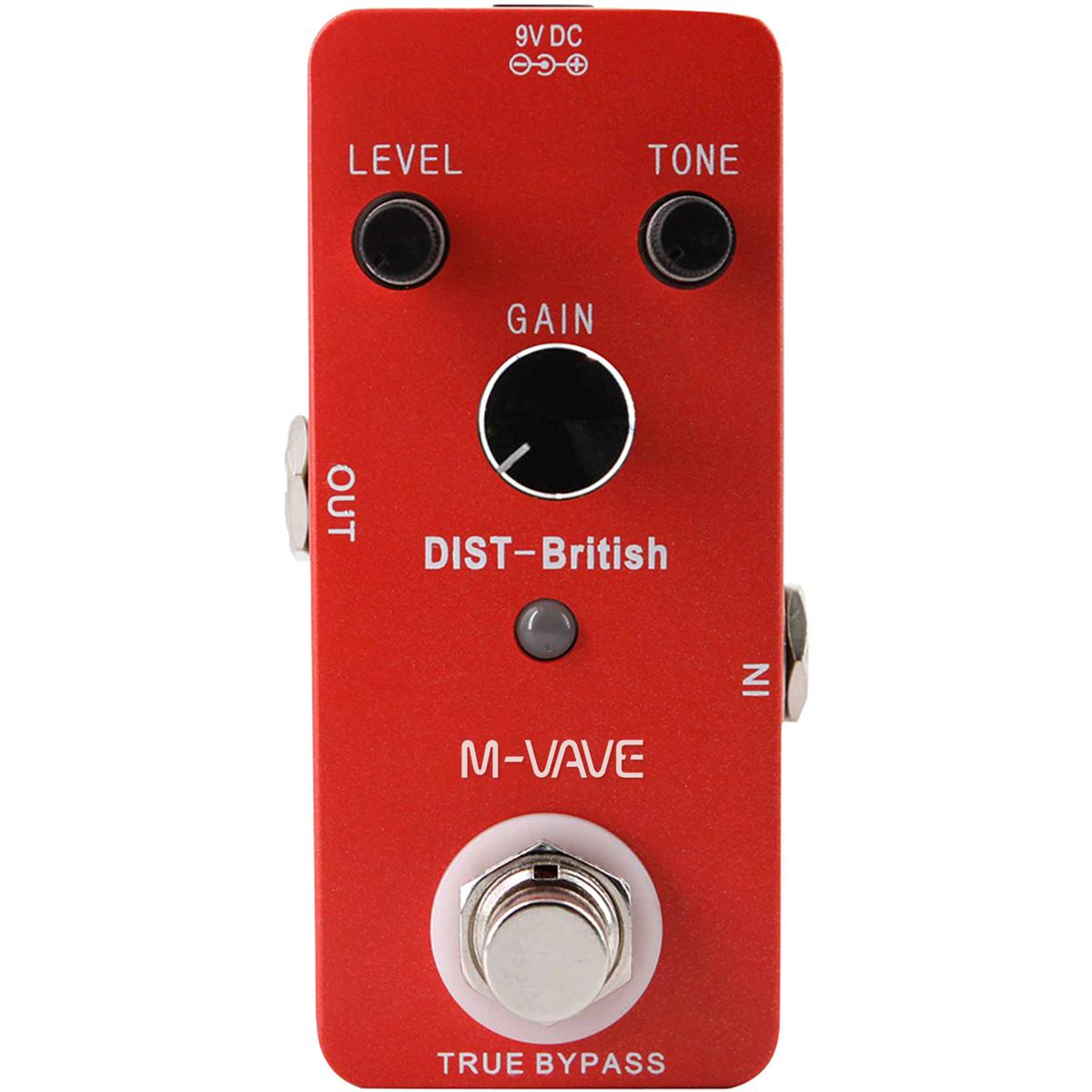 M-vave M-vave Dist-British gitar-effekt-pedal
