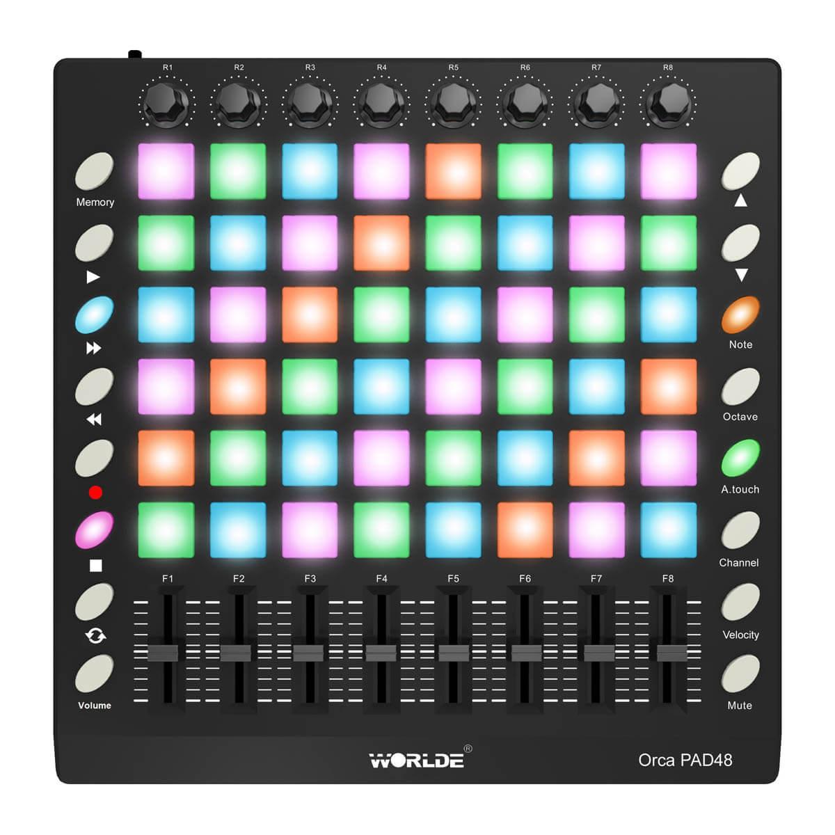 Worlde Worlde Orca Pad 48 midi controller