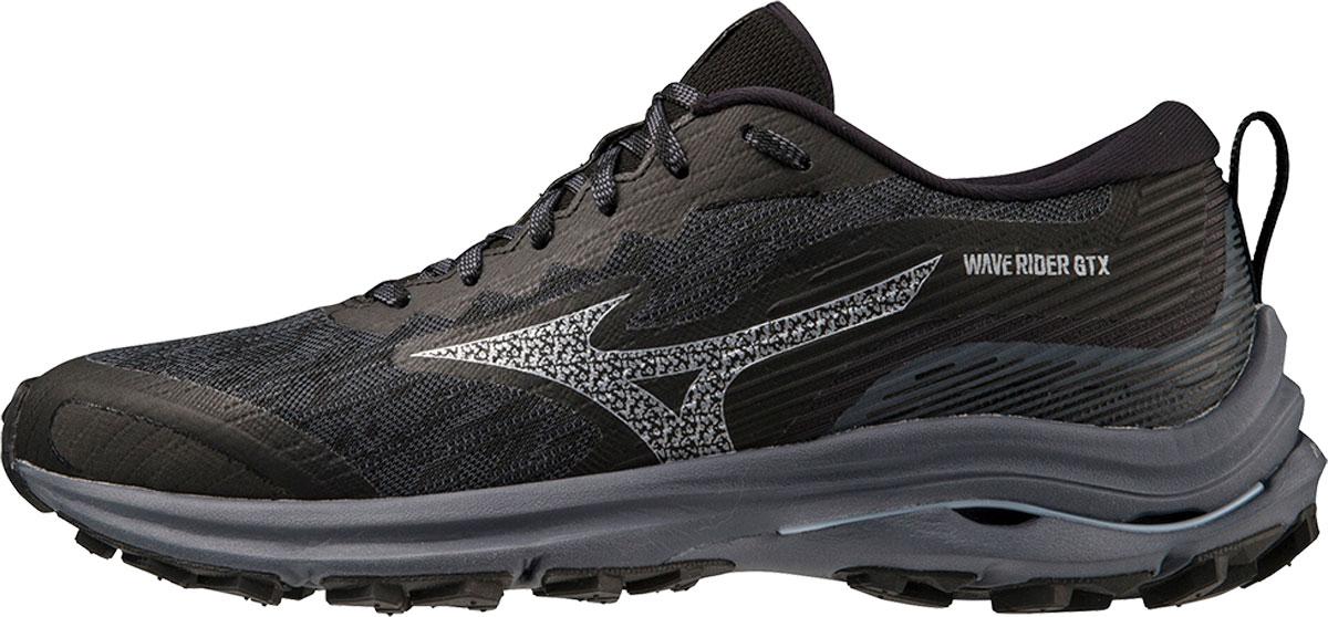 Mizuno Mizuno Wave Rider GTX W Dame Svart UK 4 | Løpesko