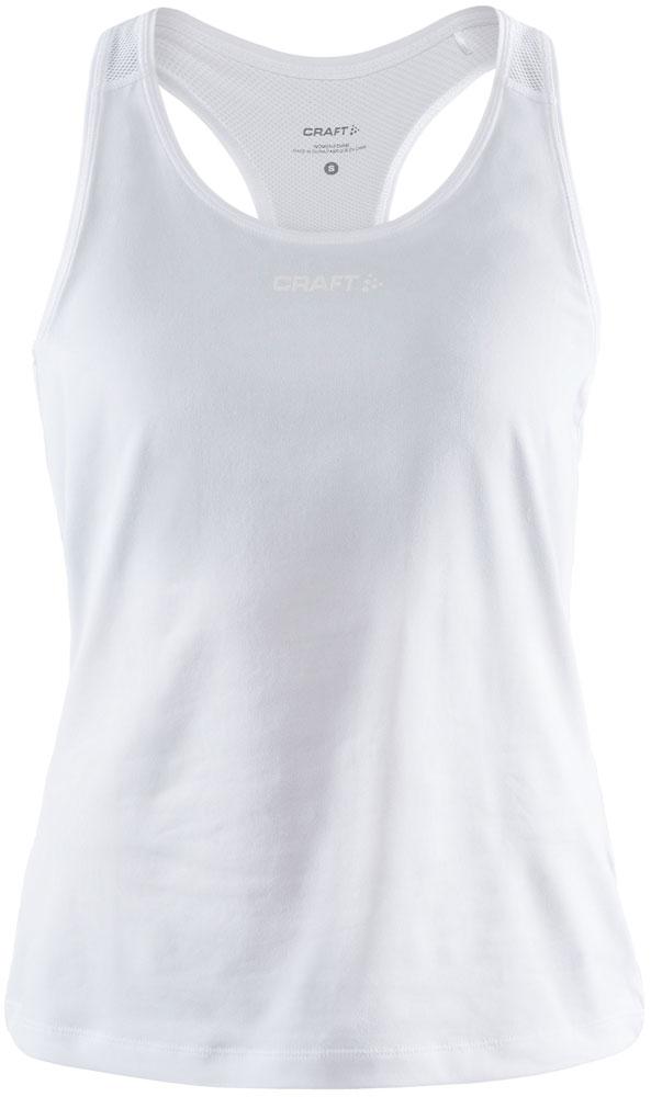 Craft Craft ADV Essence Singlet W Dame Hvit XL | T-skjorte